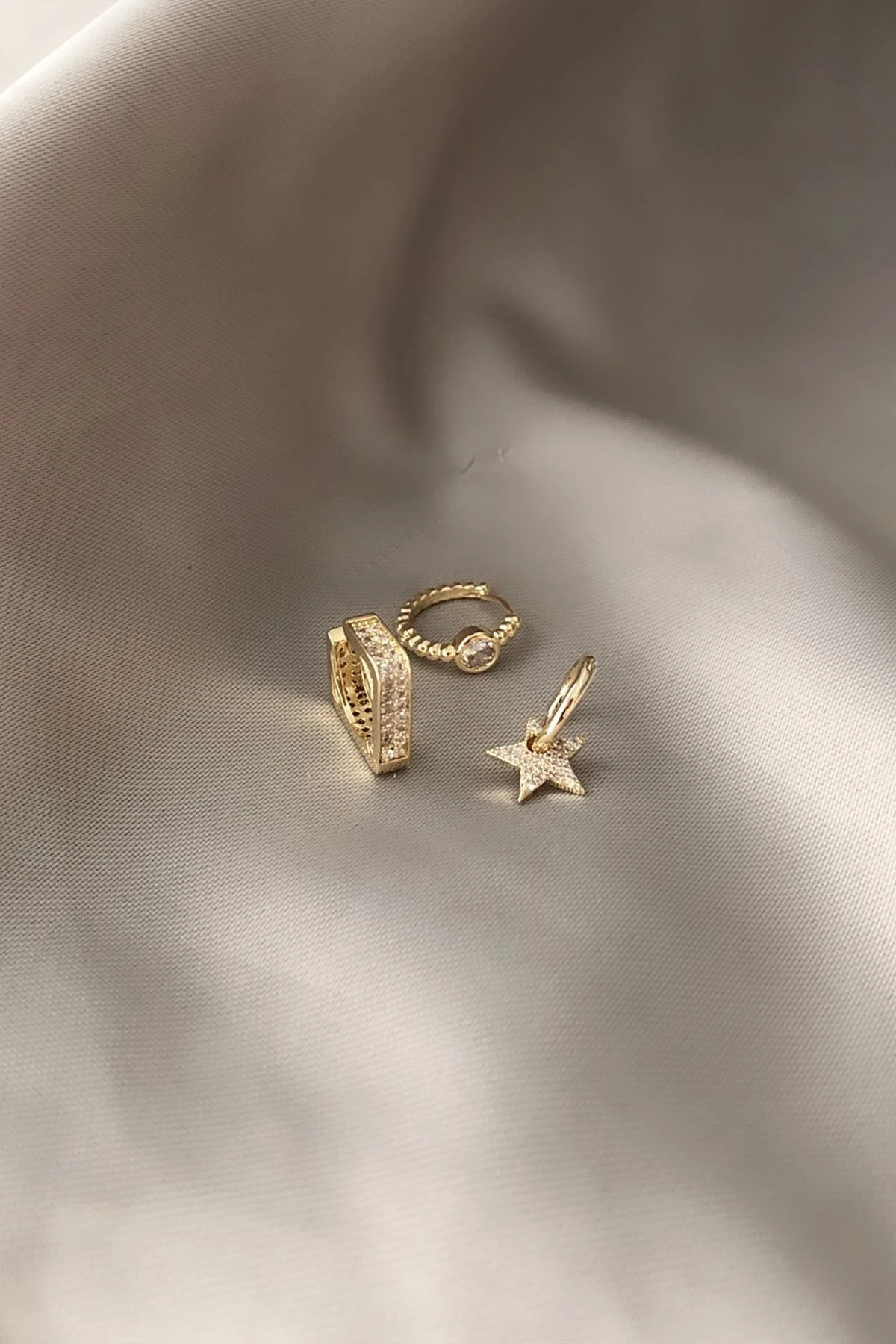 Shapes Özel Seri Küpe-PK3654S