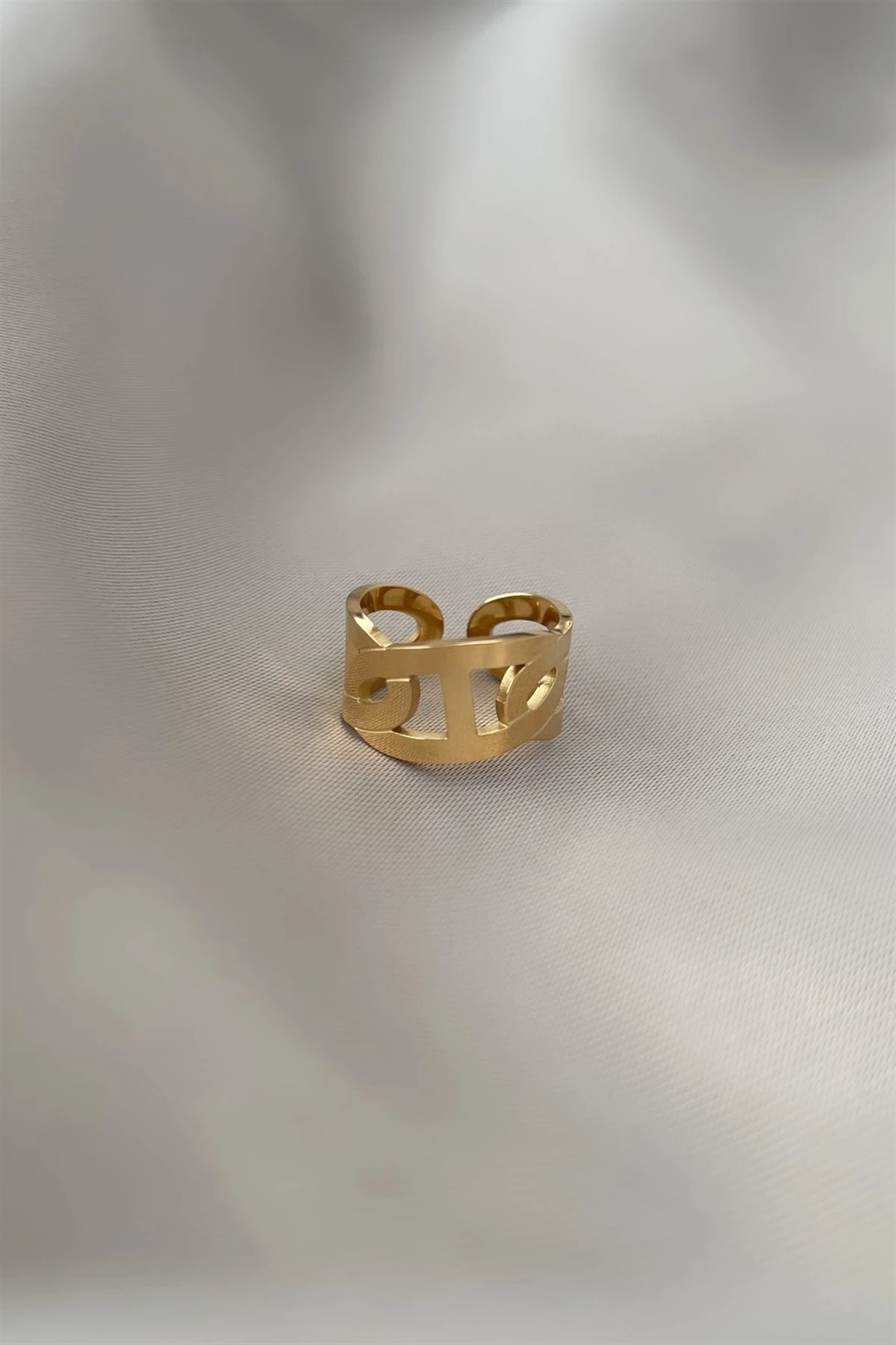 Ellipse Çelik Yüzük