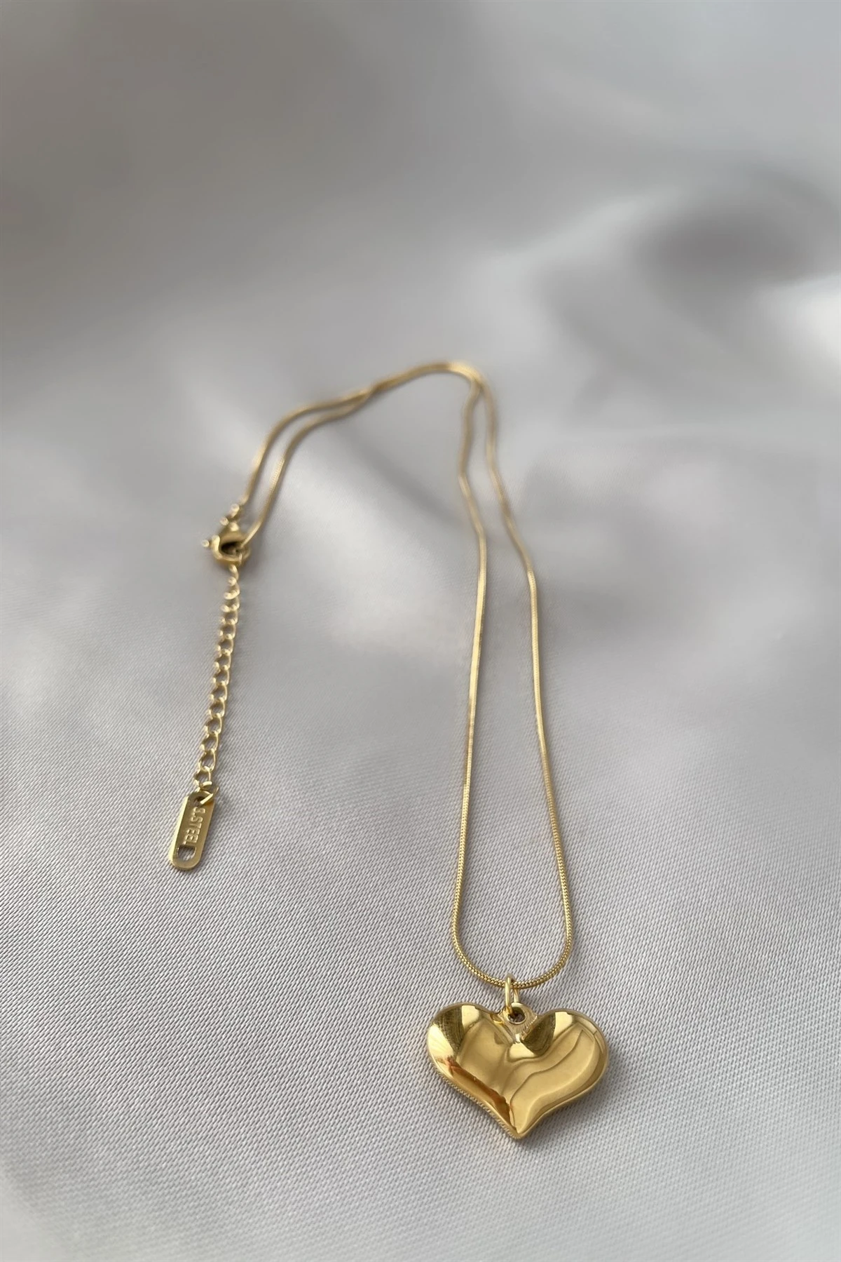 Heart Çelik Kolye