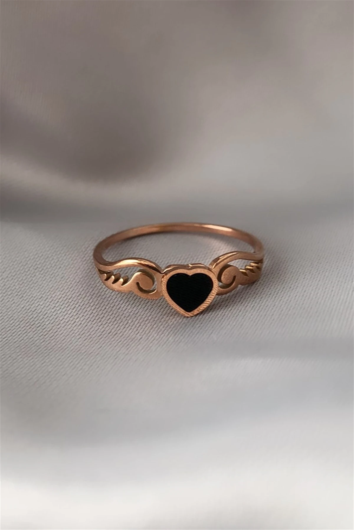 Heart Çelik Yüzük