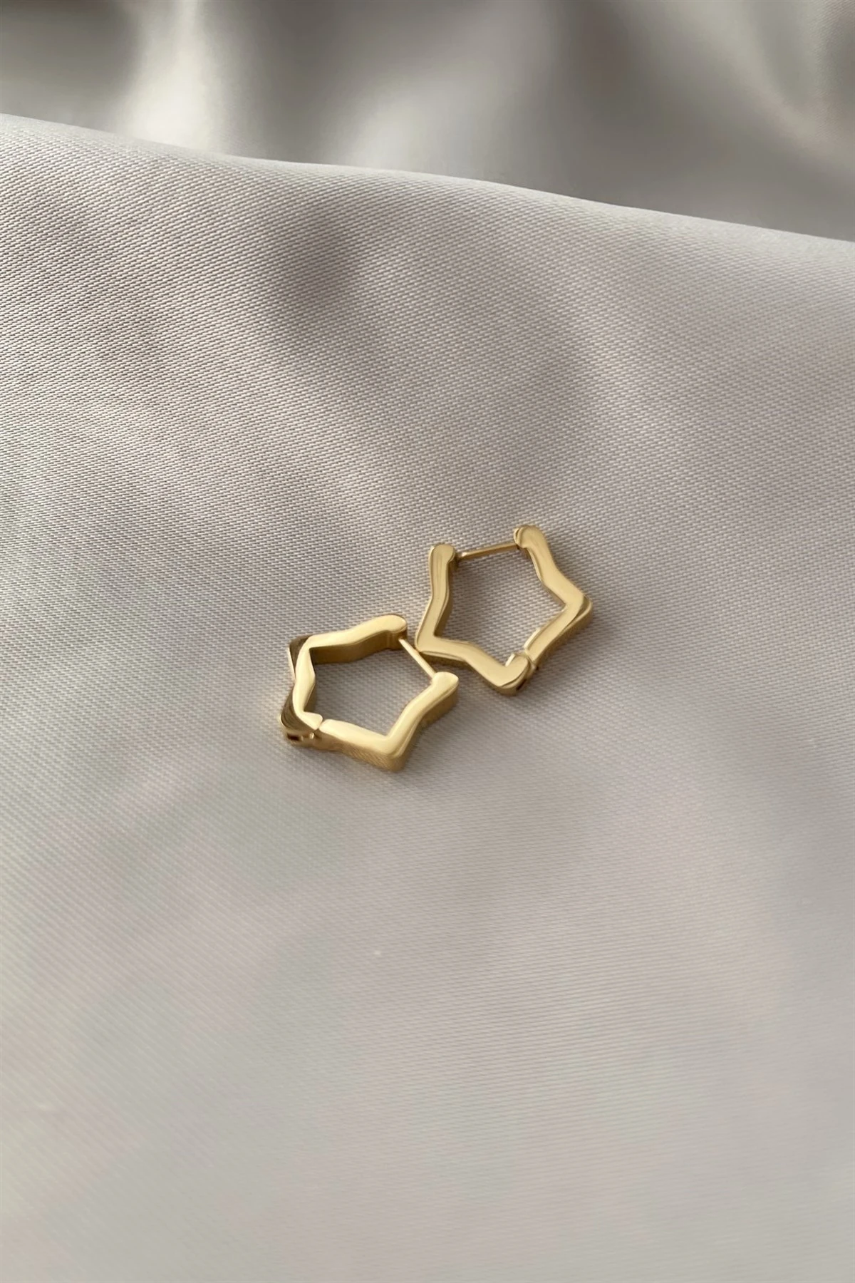 Star Çelik Küpe 1.5 Cm