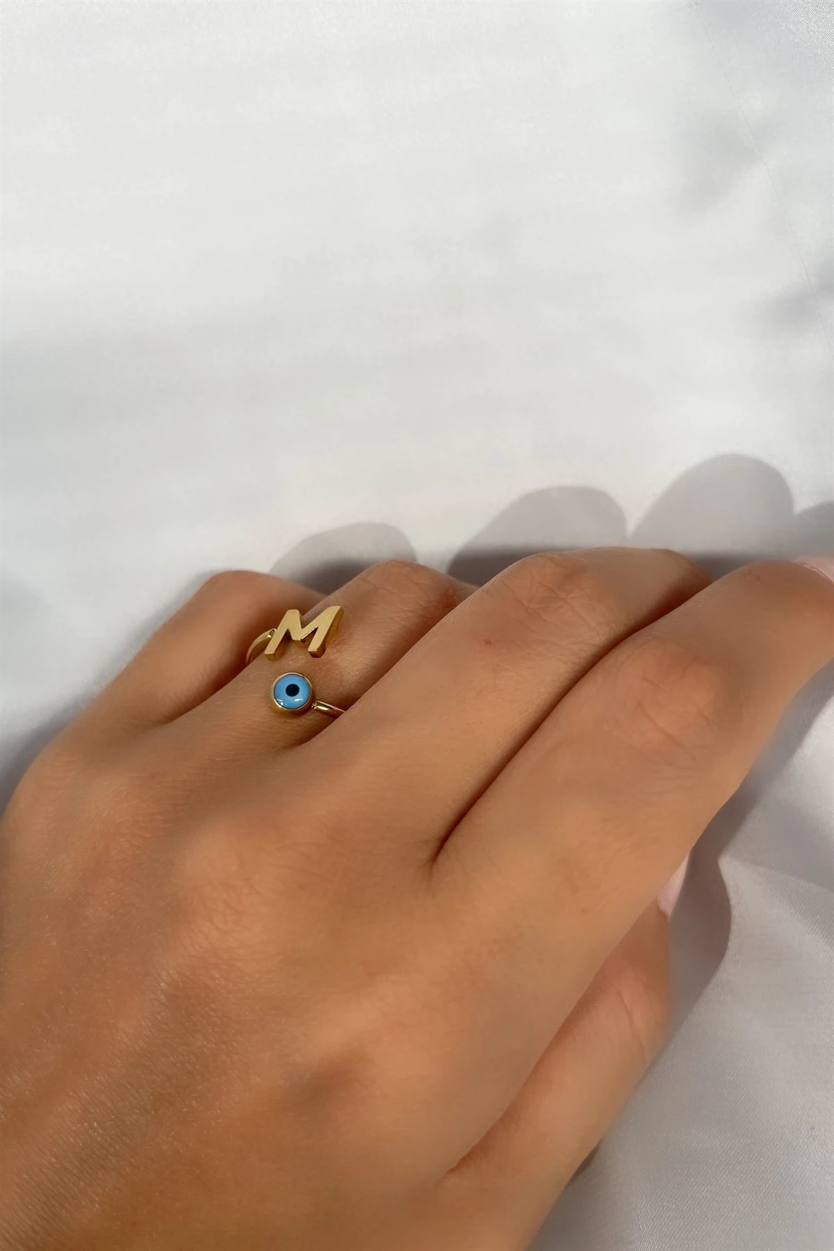 Harfli Çelik Yüzük