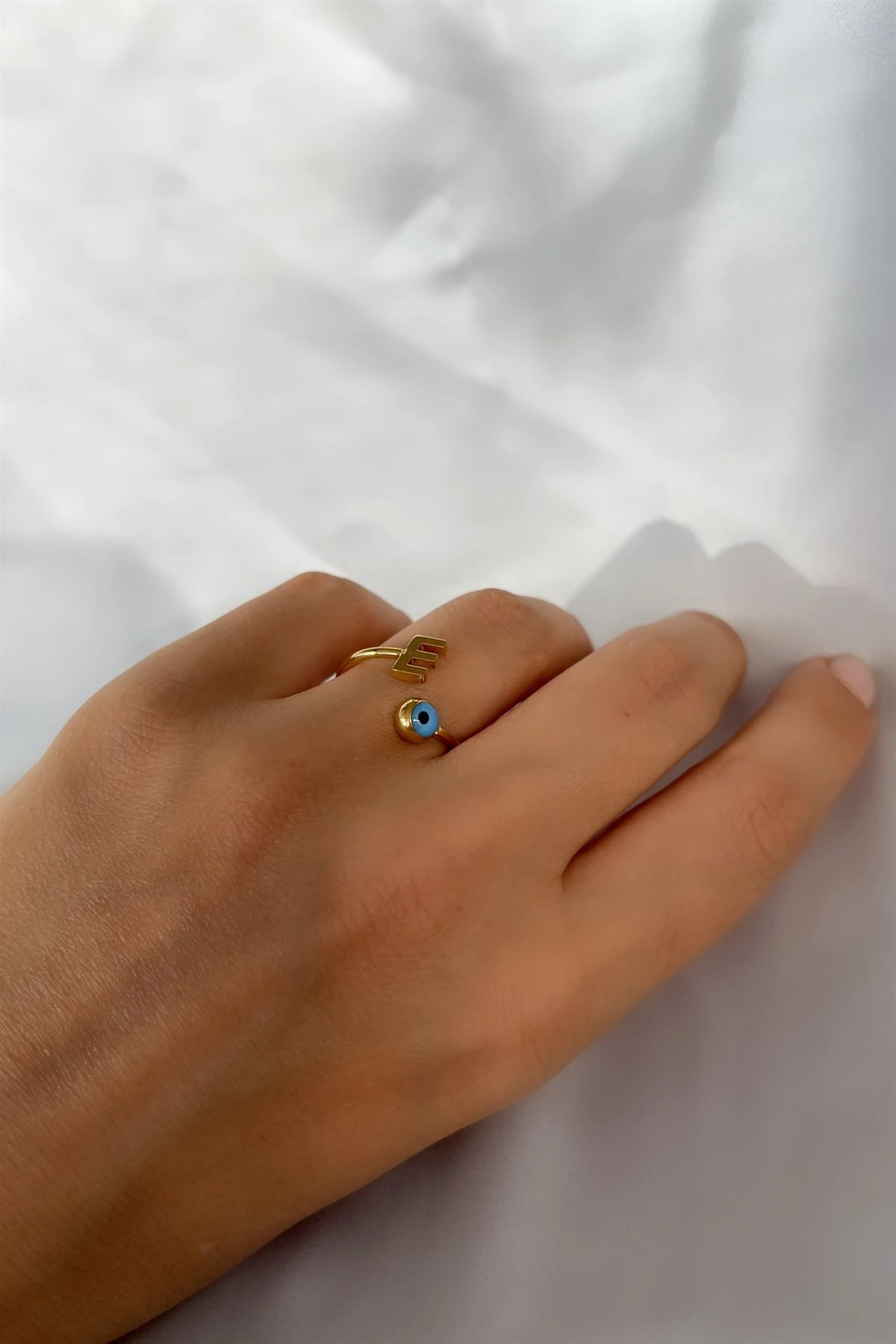 Harfli Çelik Yüzük