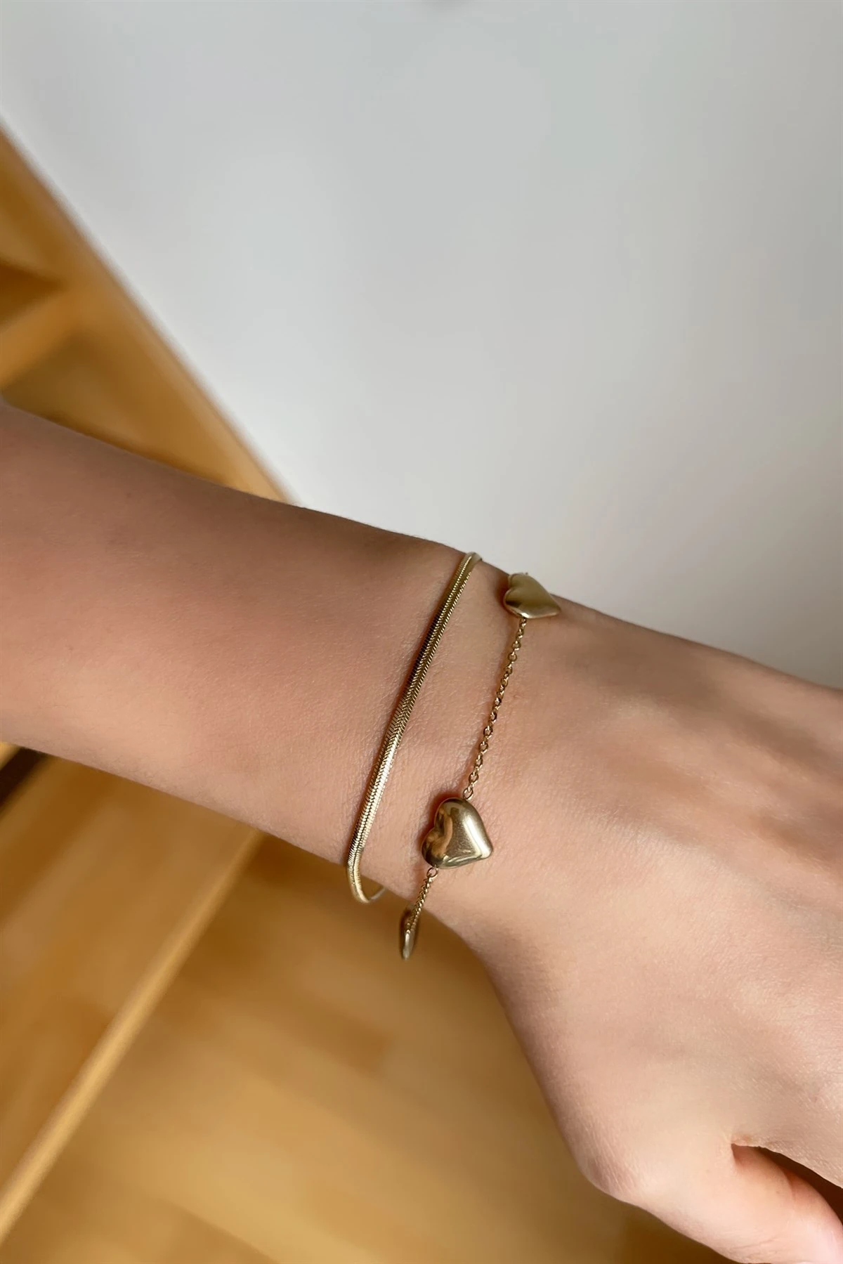 Heart Çelik Bileklik