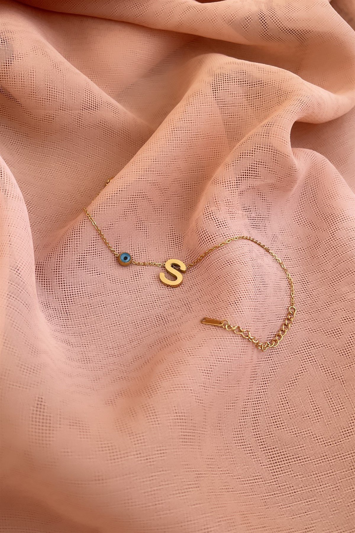 Harfli Çelik Bileklik