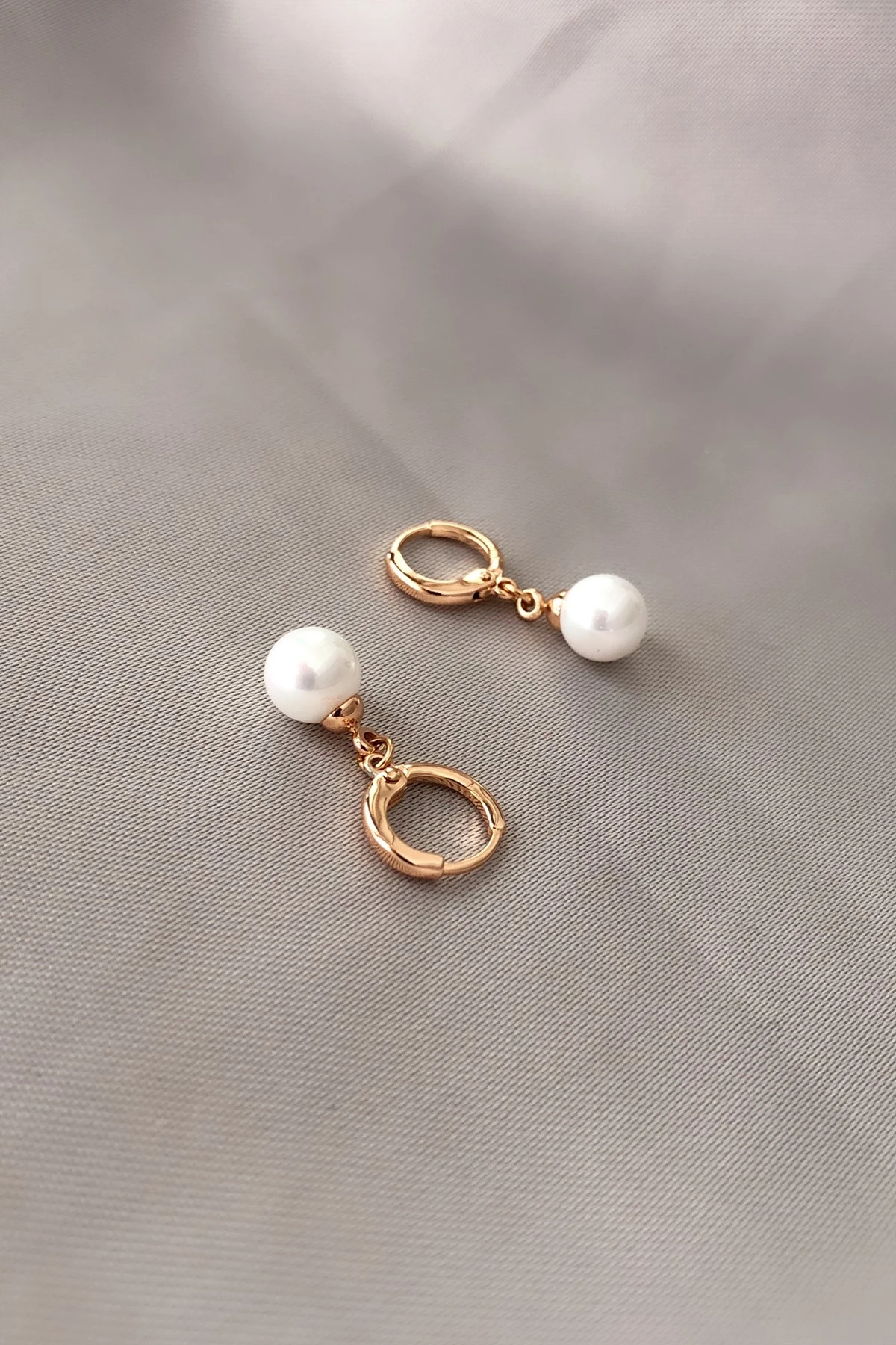 İncili Özel Seri Küpe-PK36542K