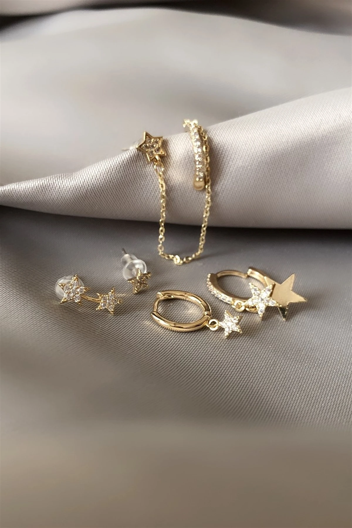 Star Özel Seri Küpe Seti