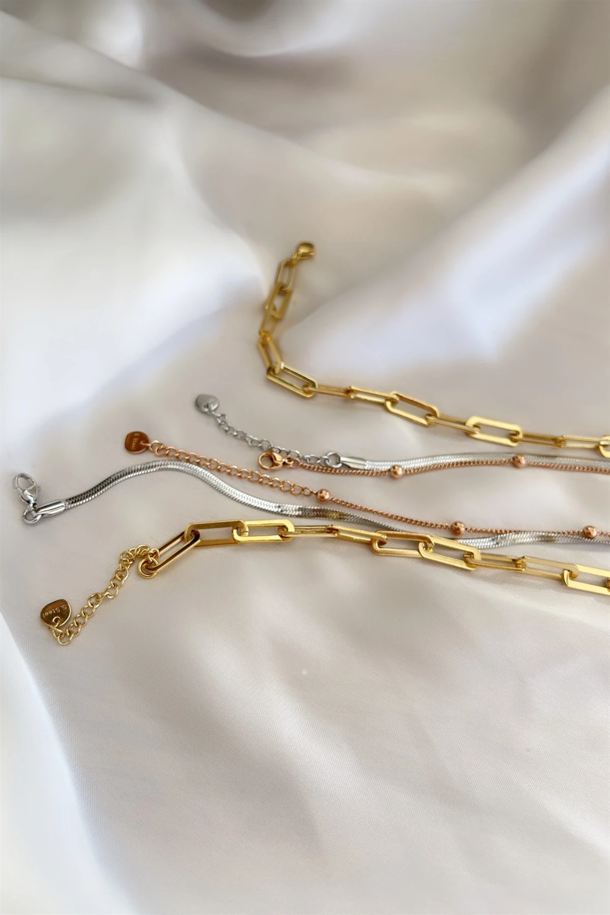 Color Transition Çelik Kolye