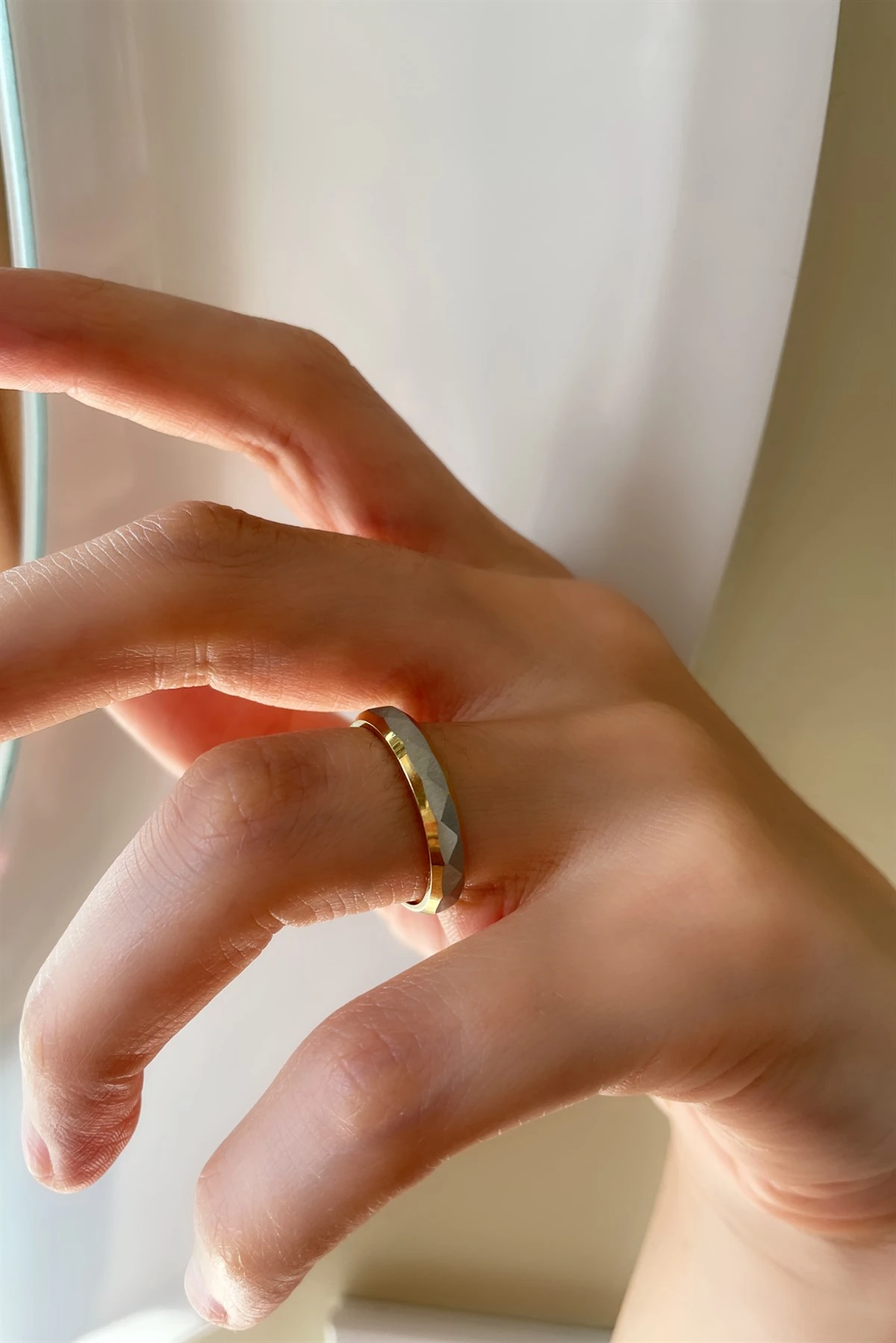 Lines Çelik Yüzük