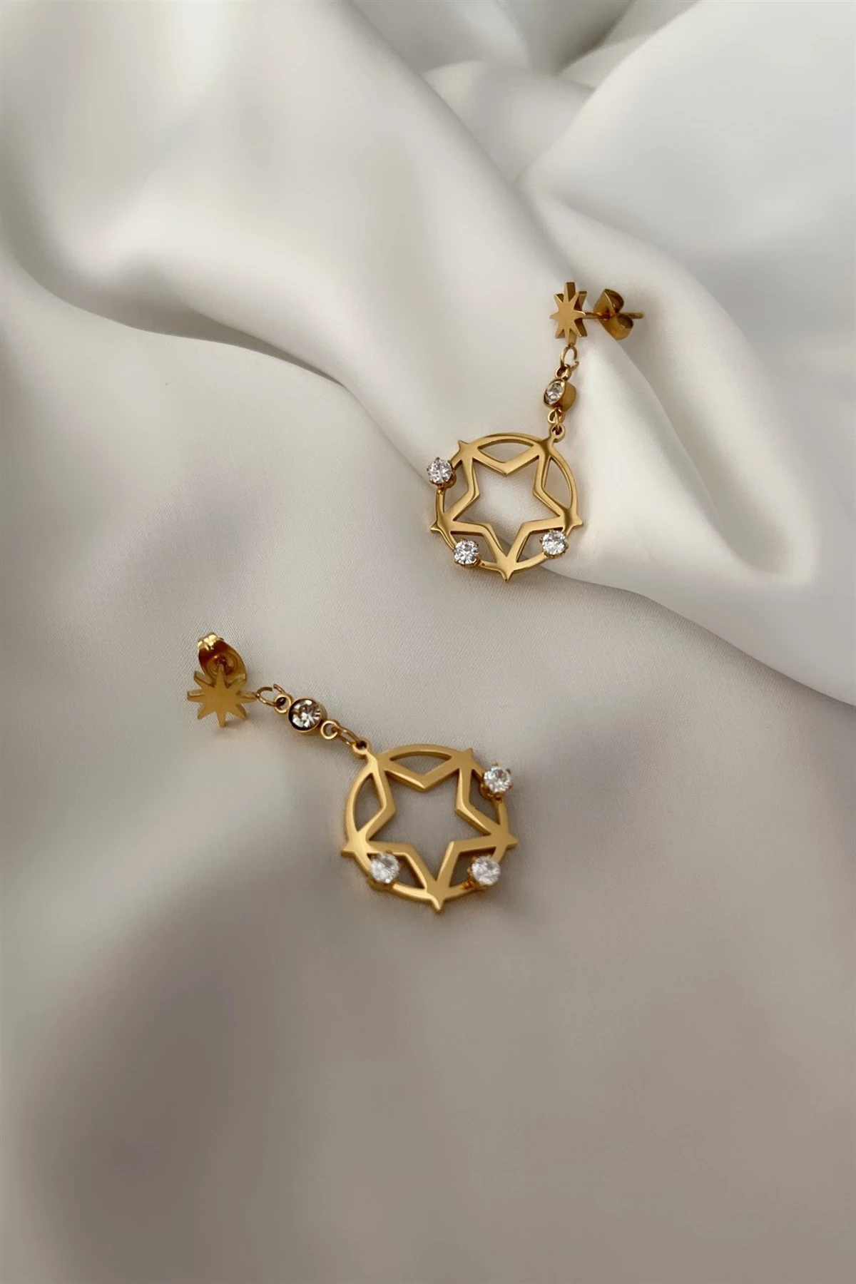 İnterstellar Çelik Küpe