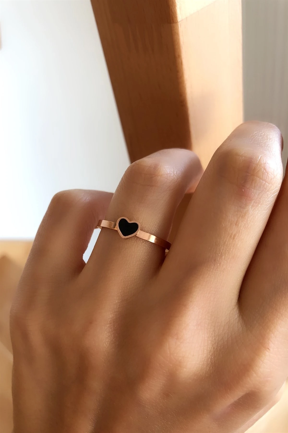 Heart Çelik Yüzük