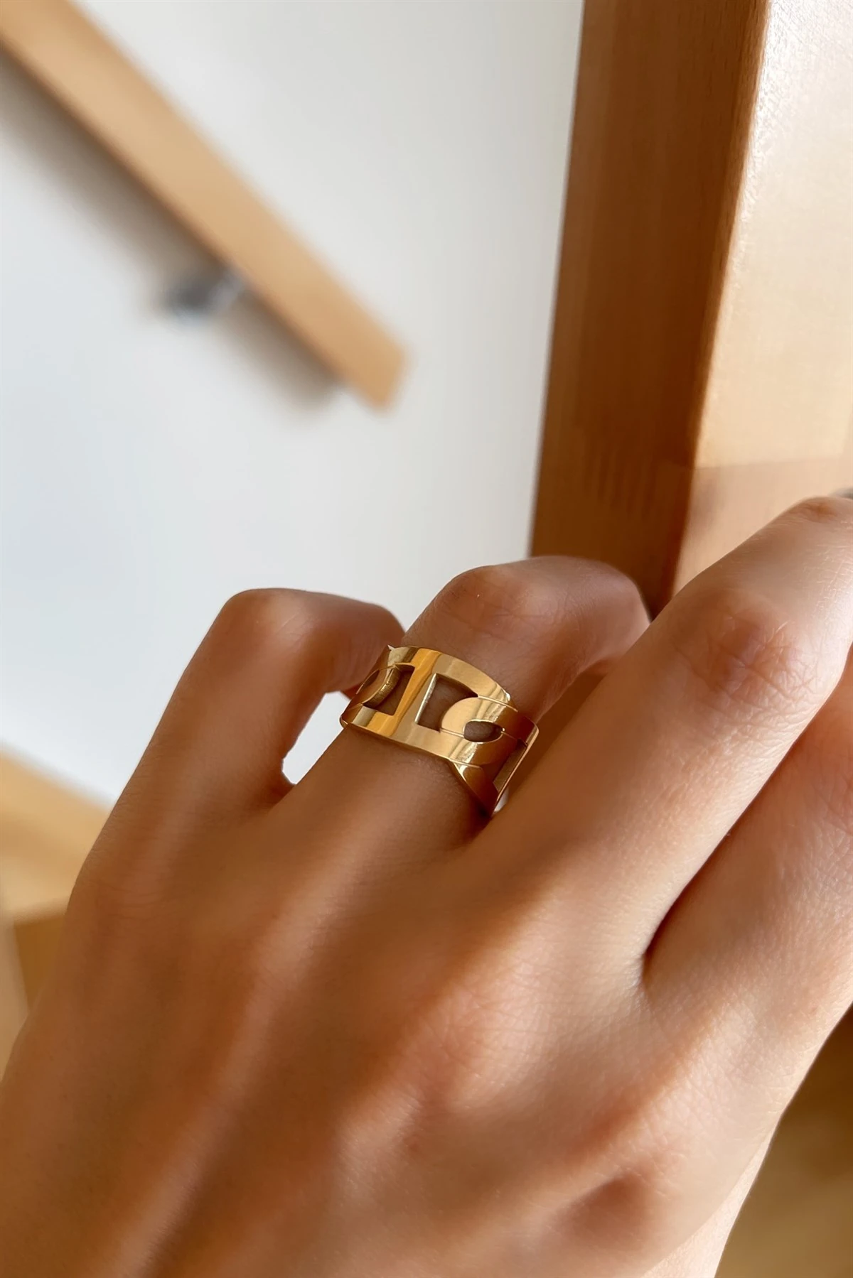 Ellipse Çelik Yüzük