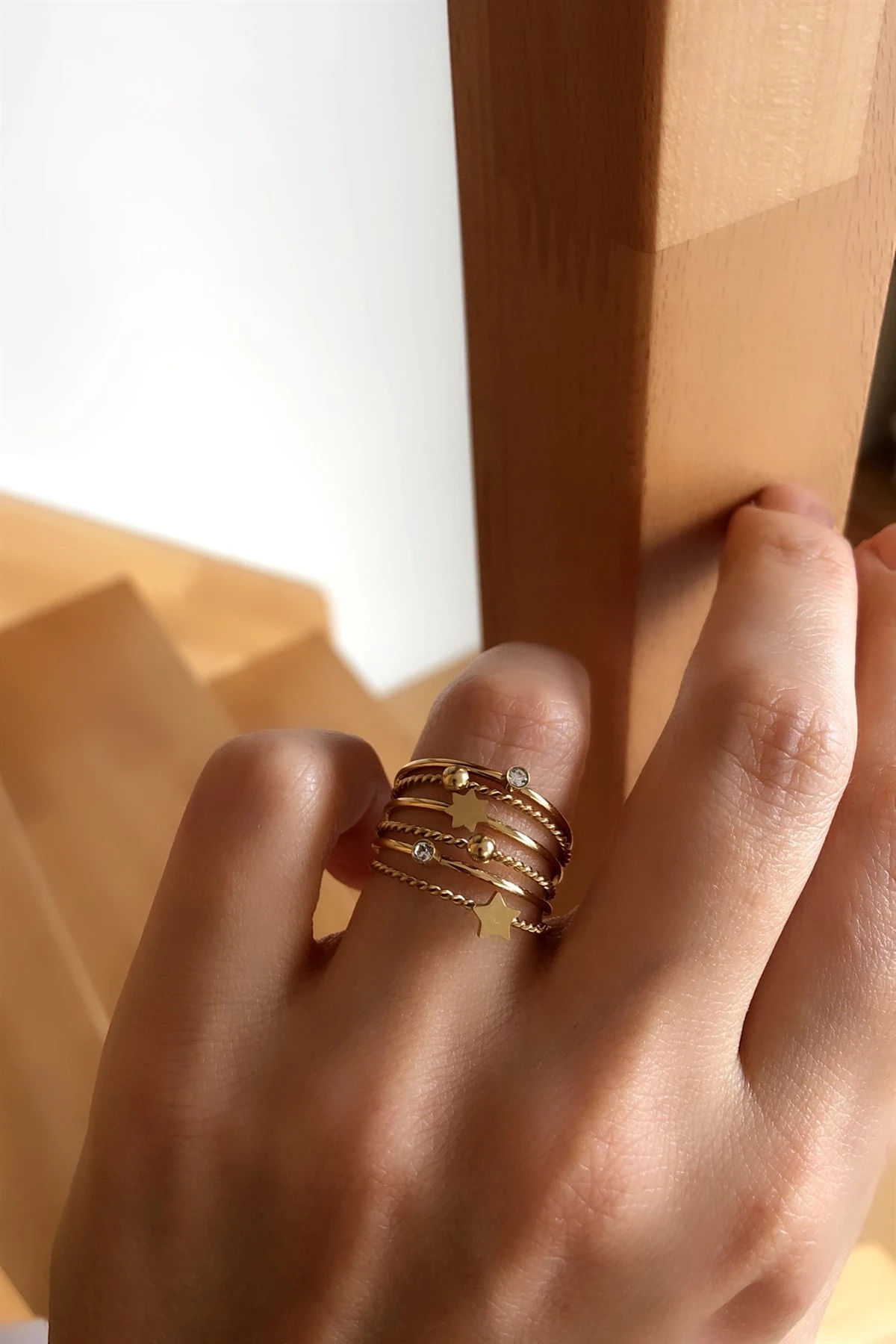 Multiple Çelik Yüzük