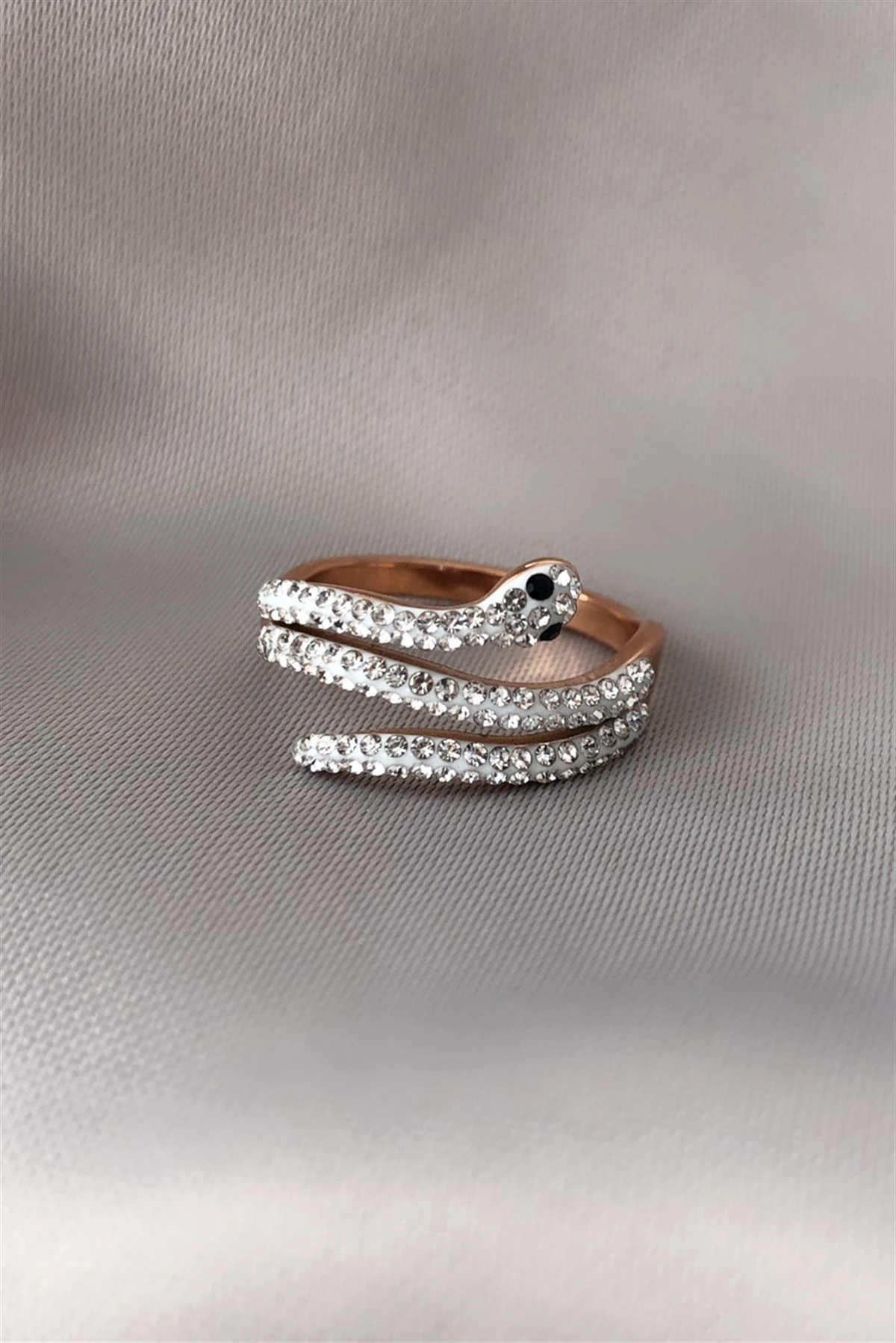 Snake Çelik Yüzük