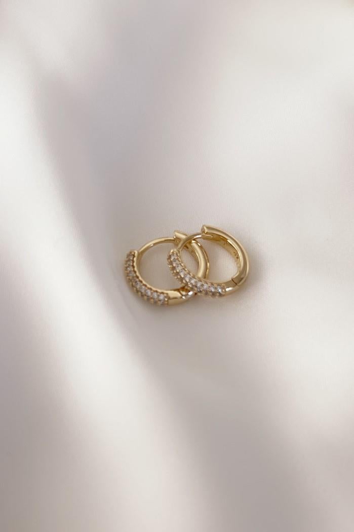 Zircon Halka Özel Seri Küpe