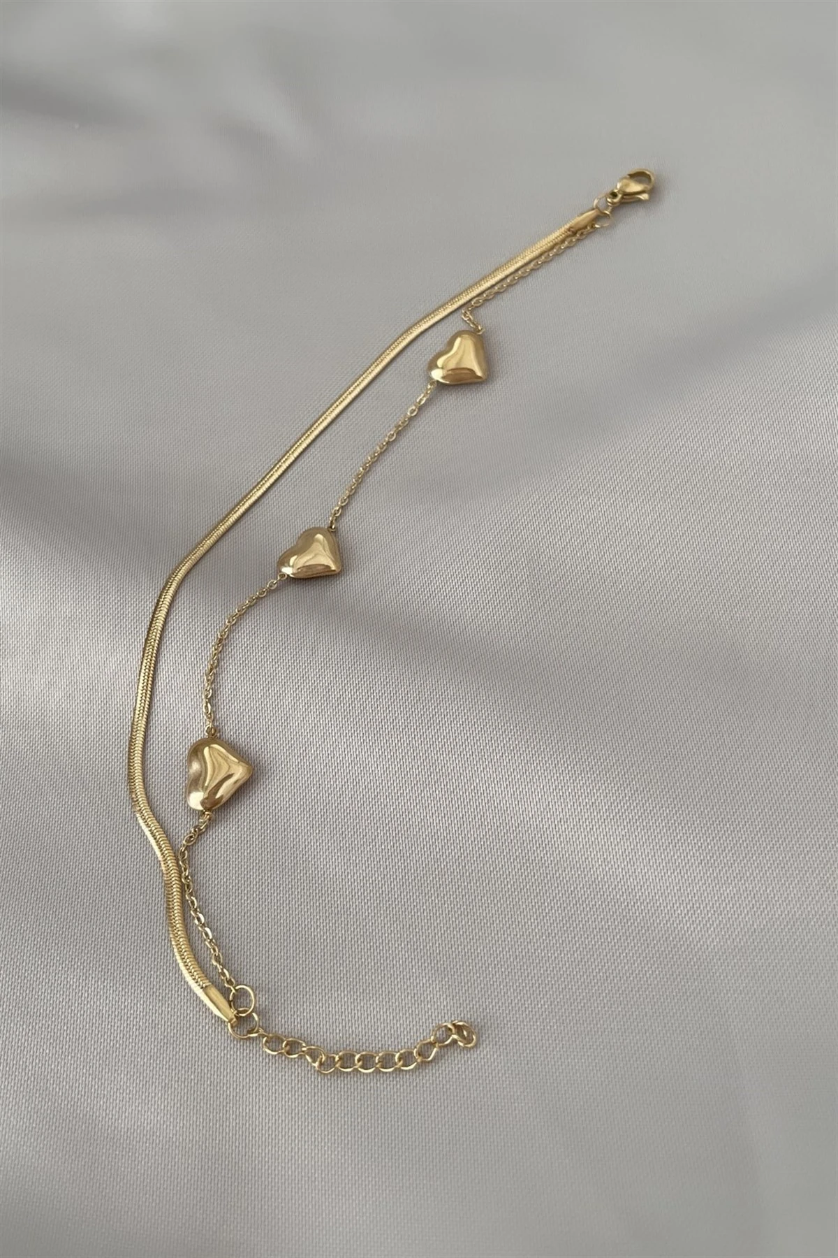 Heart Çelik Bileklik