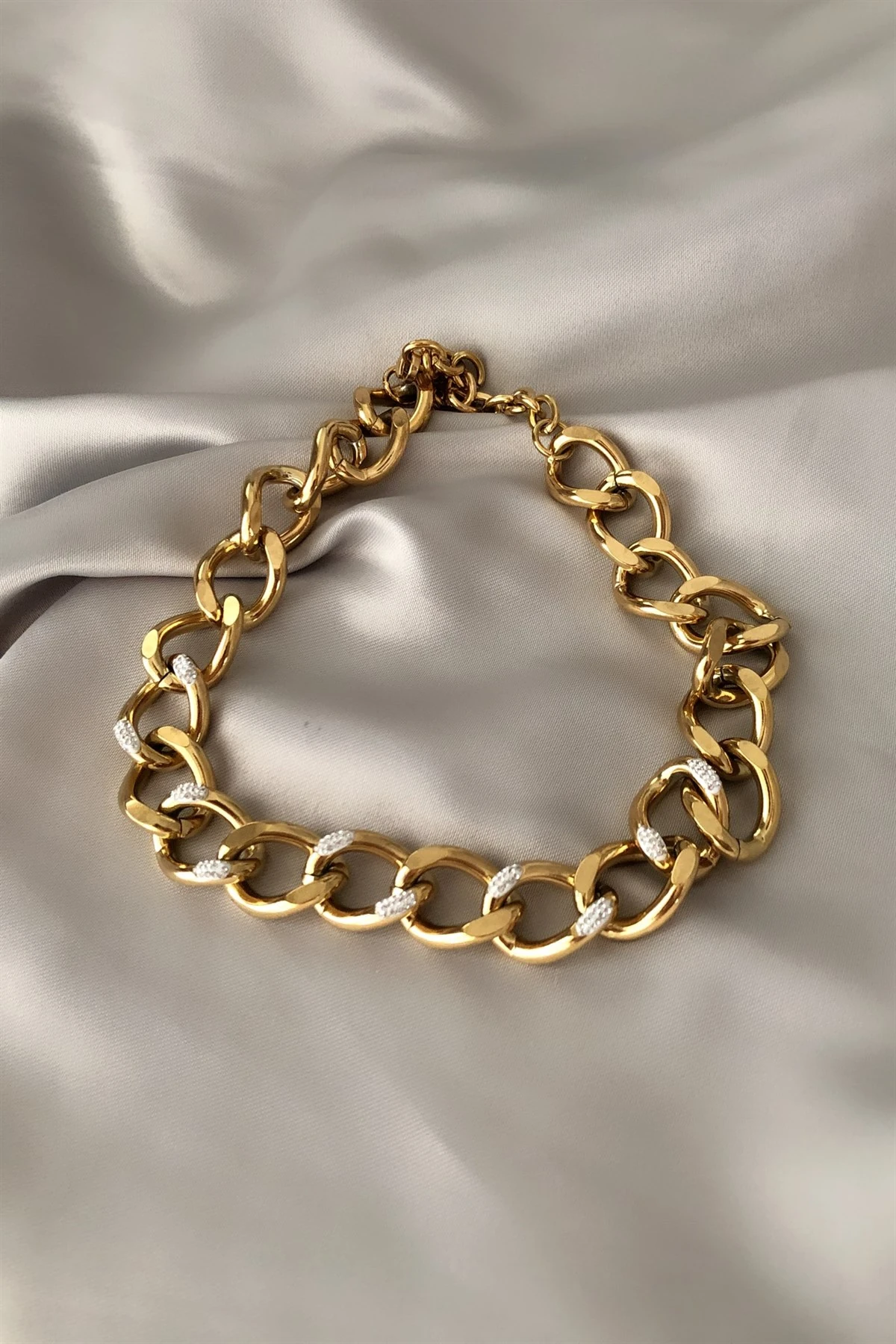 Kalın Halat Çelik Kolye