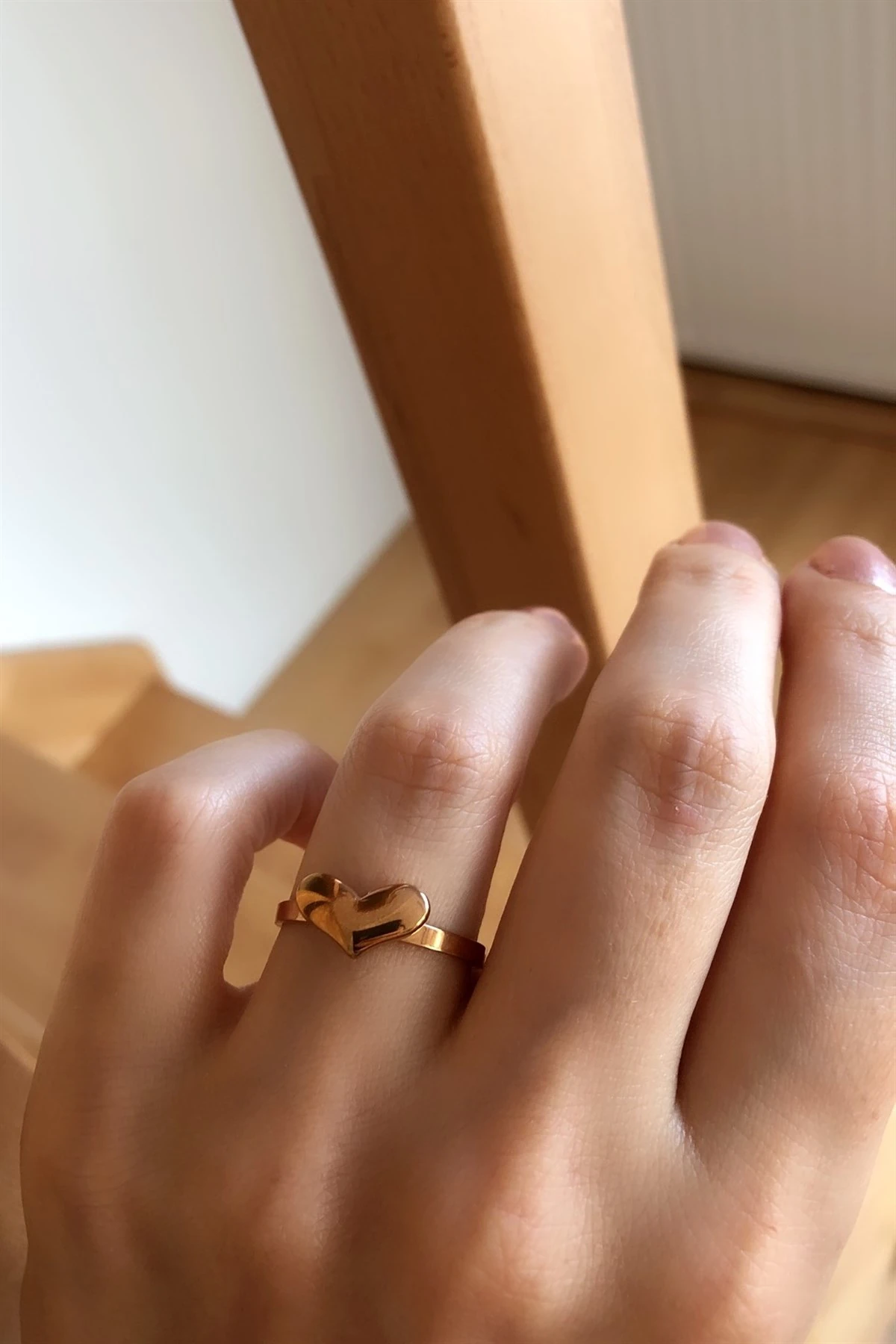 Heart Çelik Yüzük