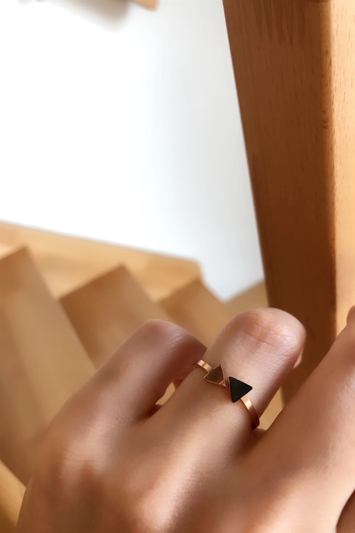 Triangle Çelik Yüzük