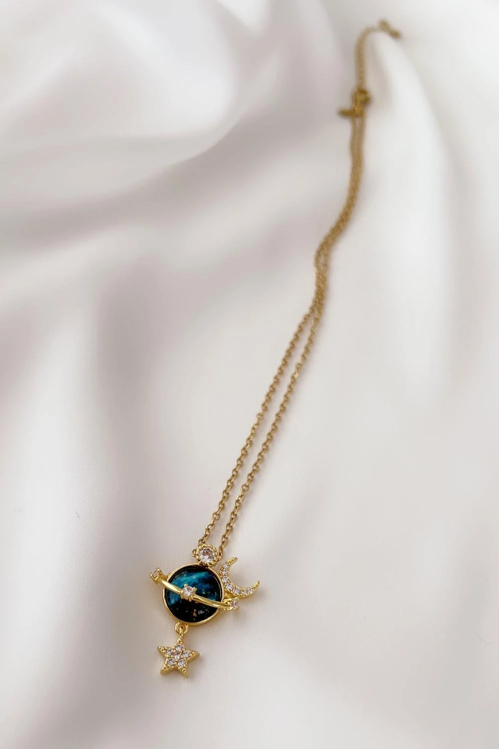 Pianeta Çelik kolye