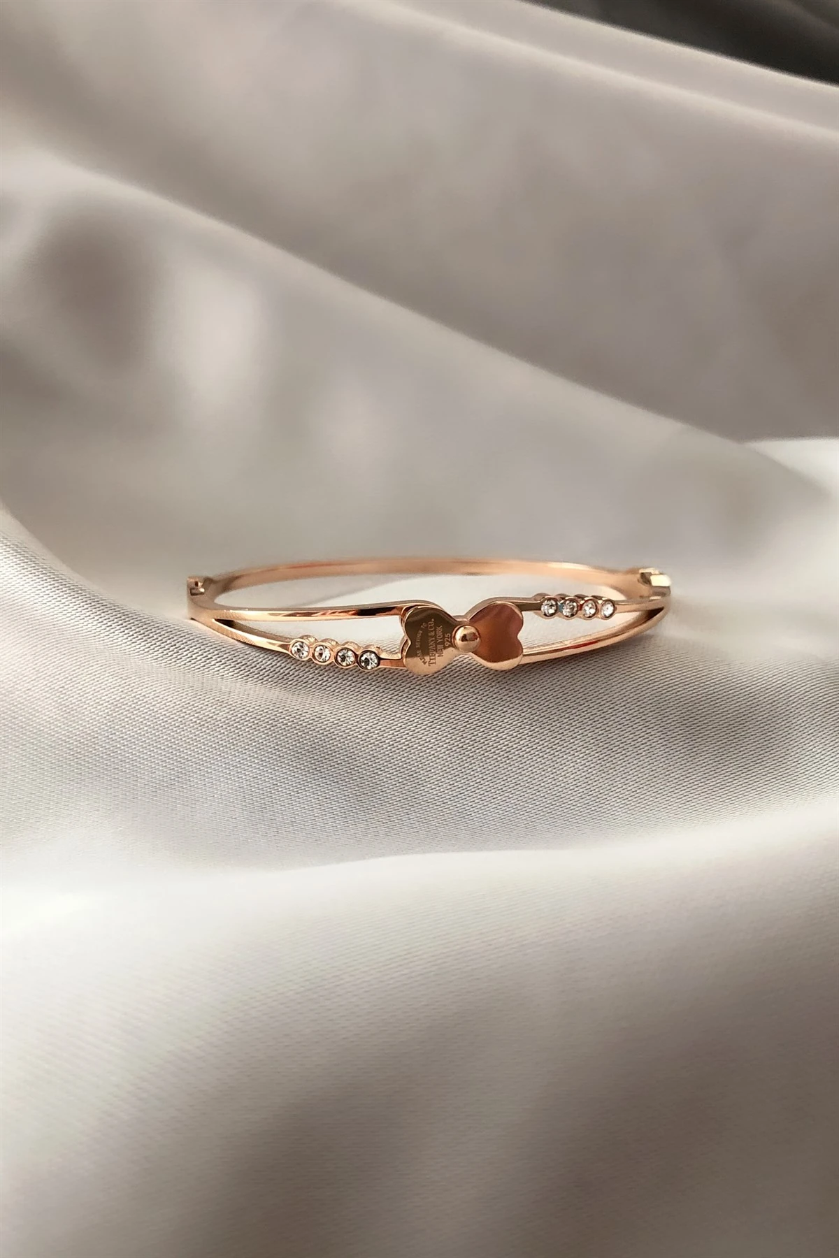 Heart Çelik Bileklik