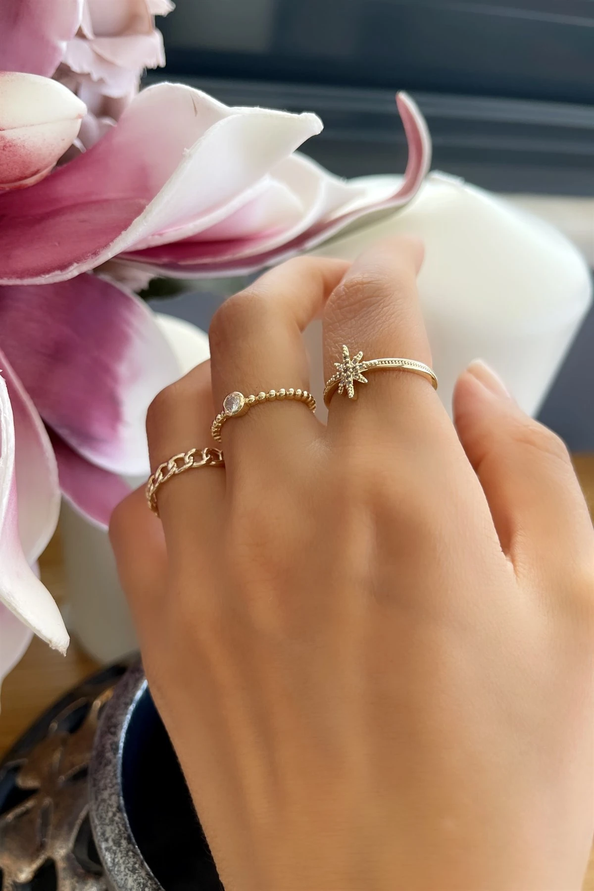 Pole Star Yüzük Seti