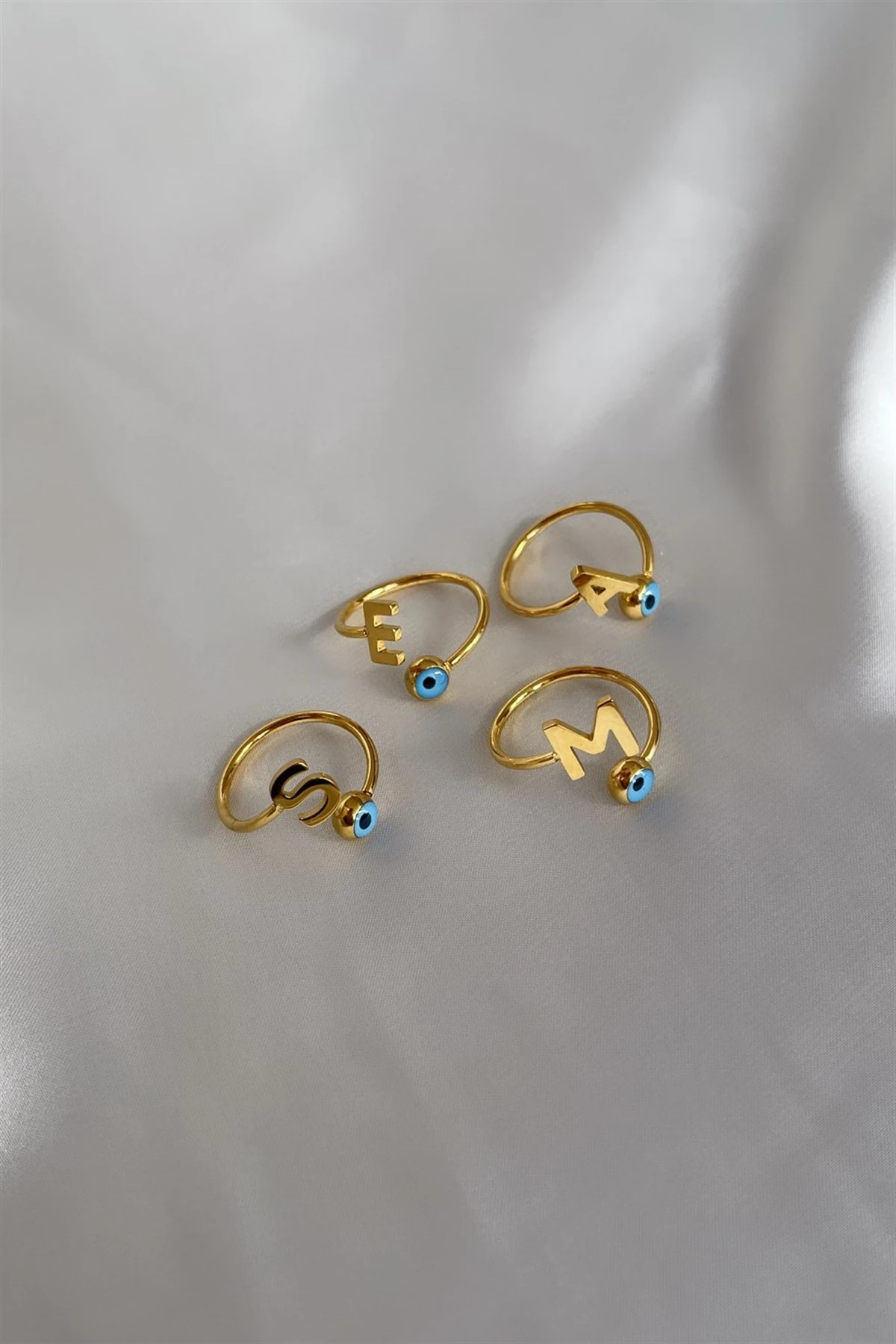 Harfli Çelik Yüzük