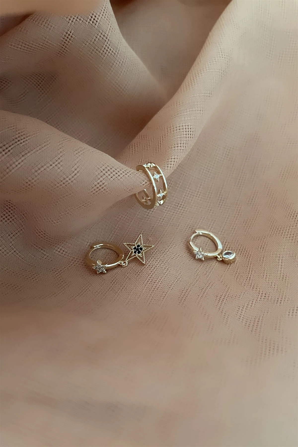 Star Özel Seri Küpe Seti