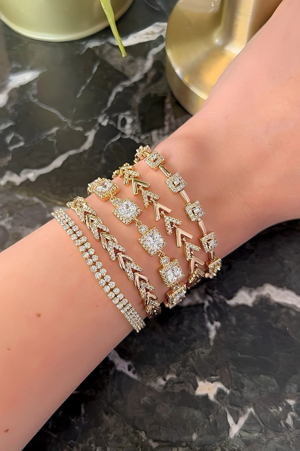 Gracia Dorada Özel Seri Bileklik Kombini