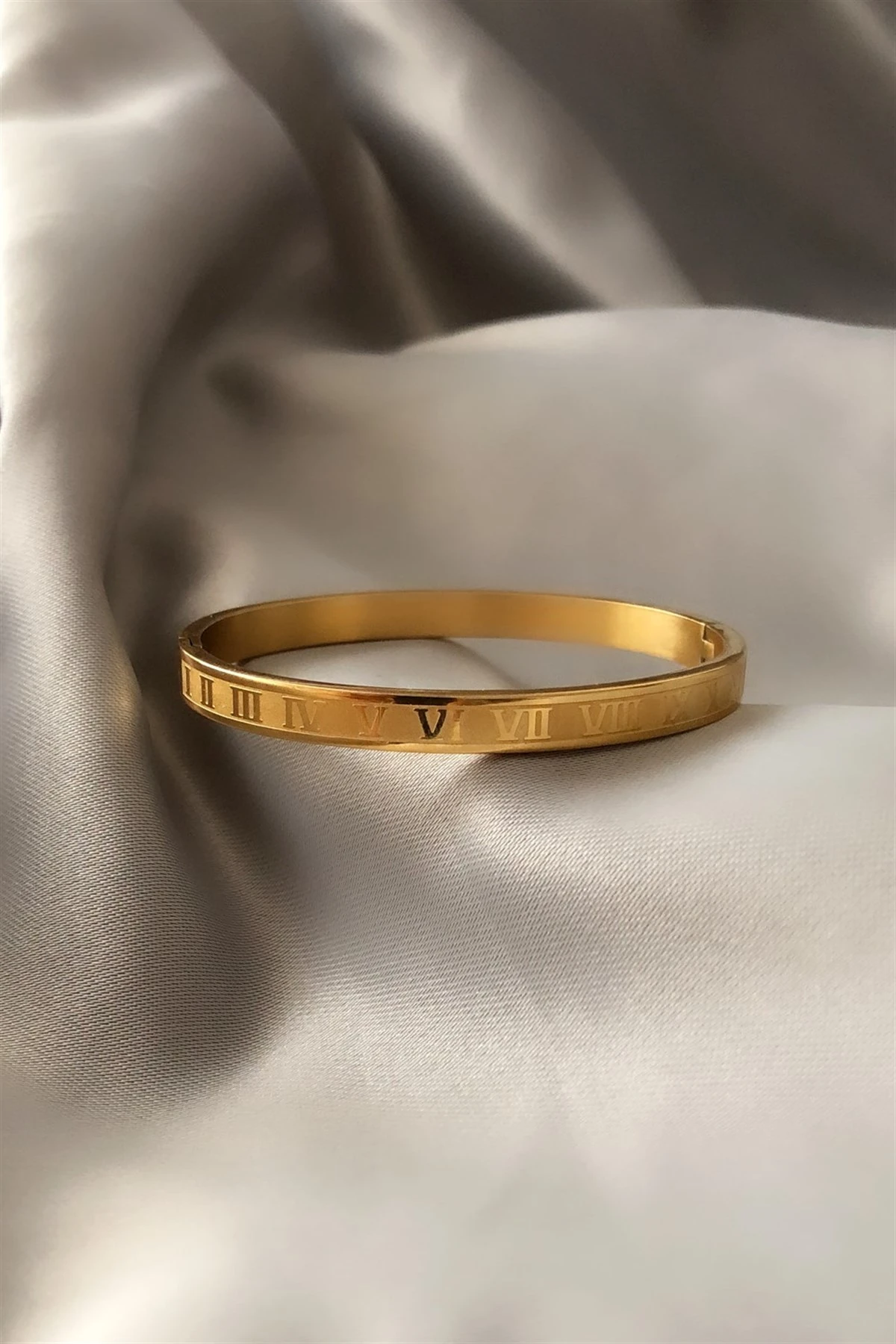 Roma Rakamlı Çelik Bileklik-PK637945