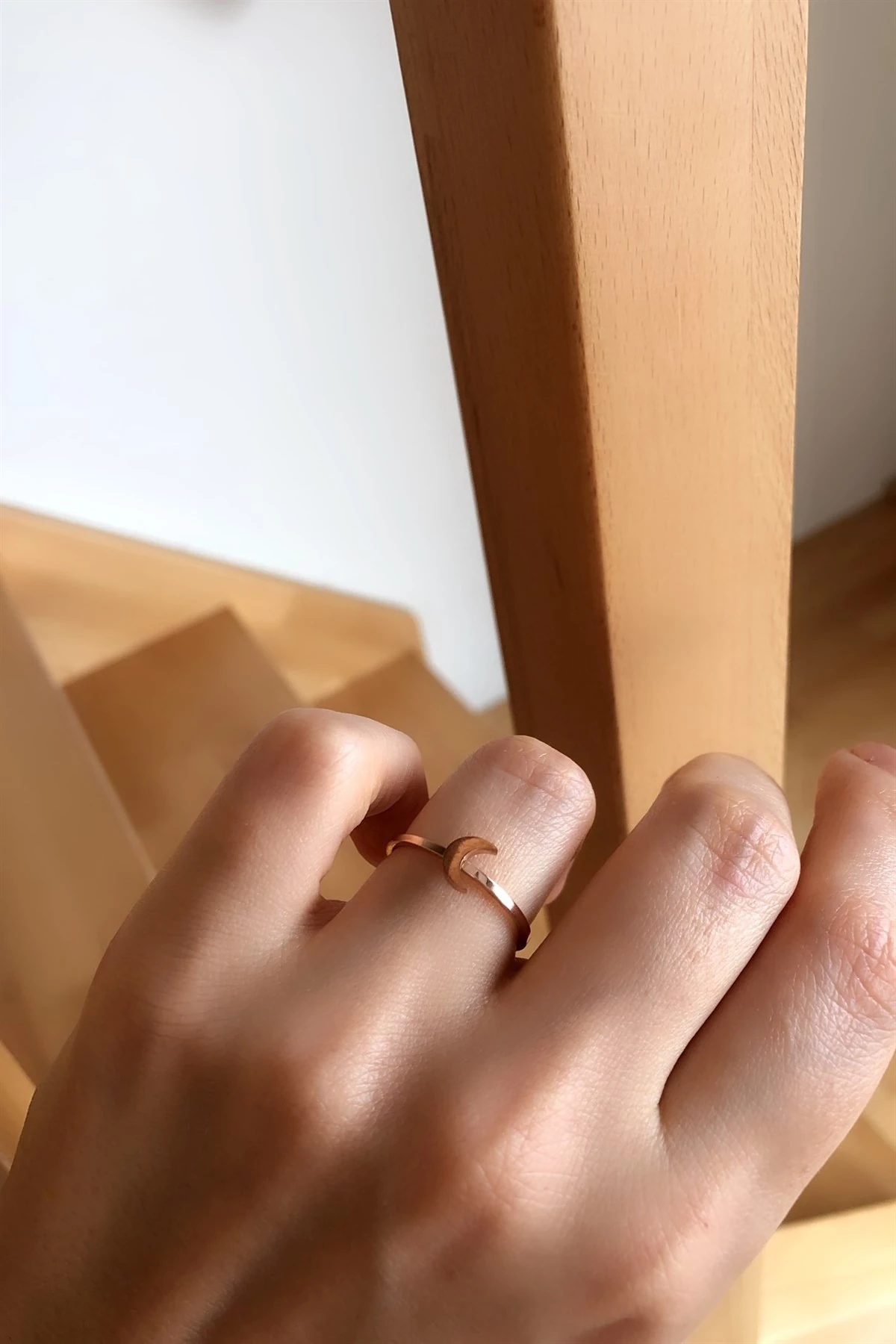 Crescent Çelik Yüzük