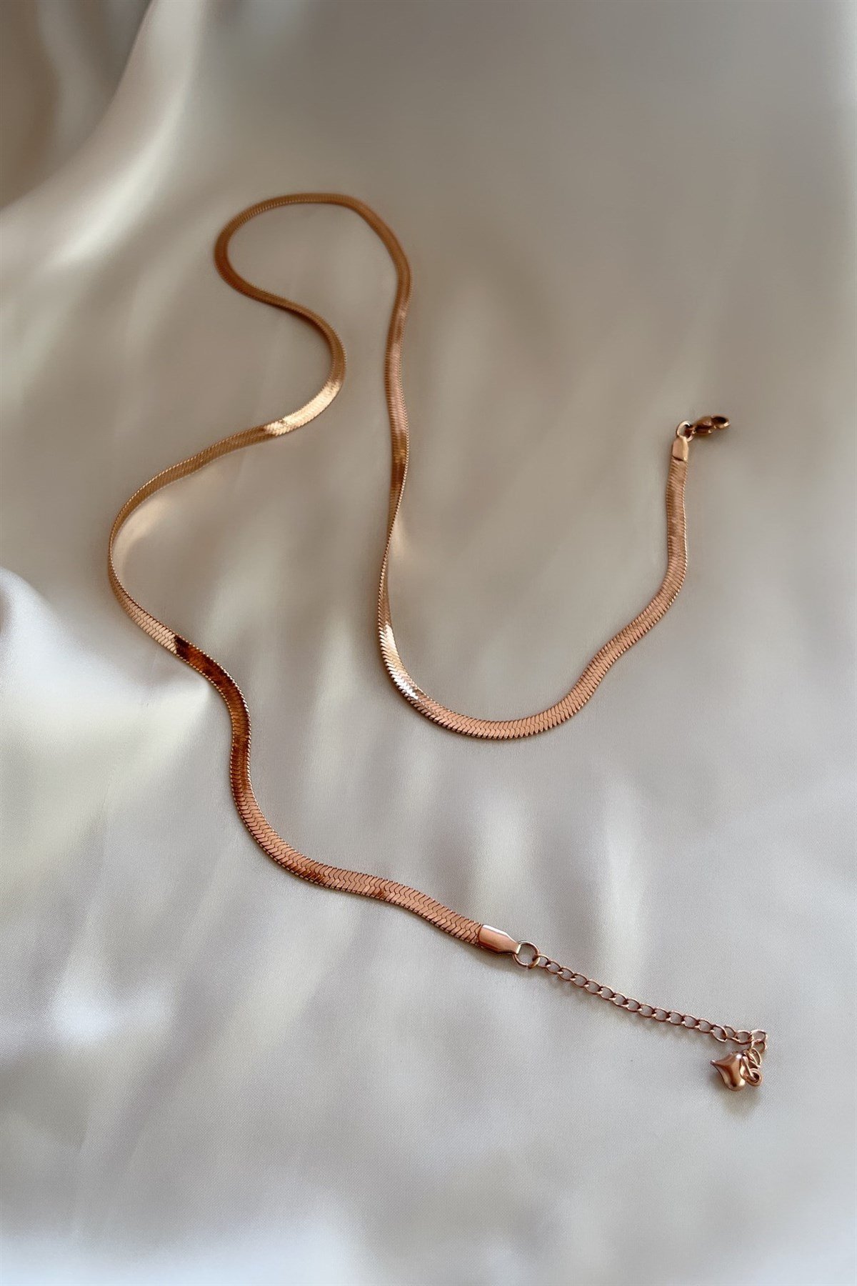 İtalyan Zinciri Çelik Kolye (60 Cm)