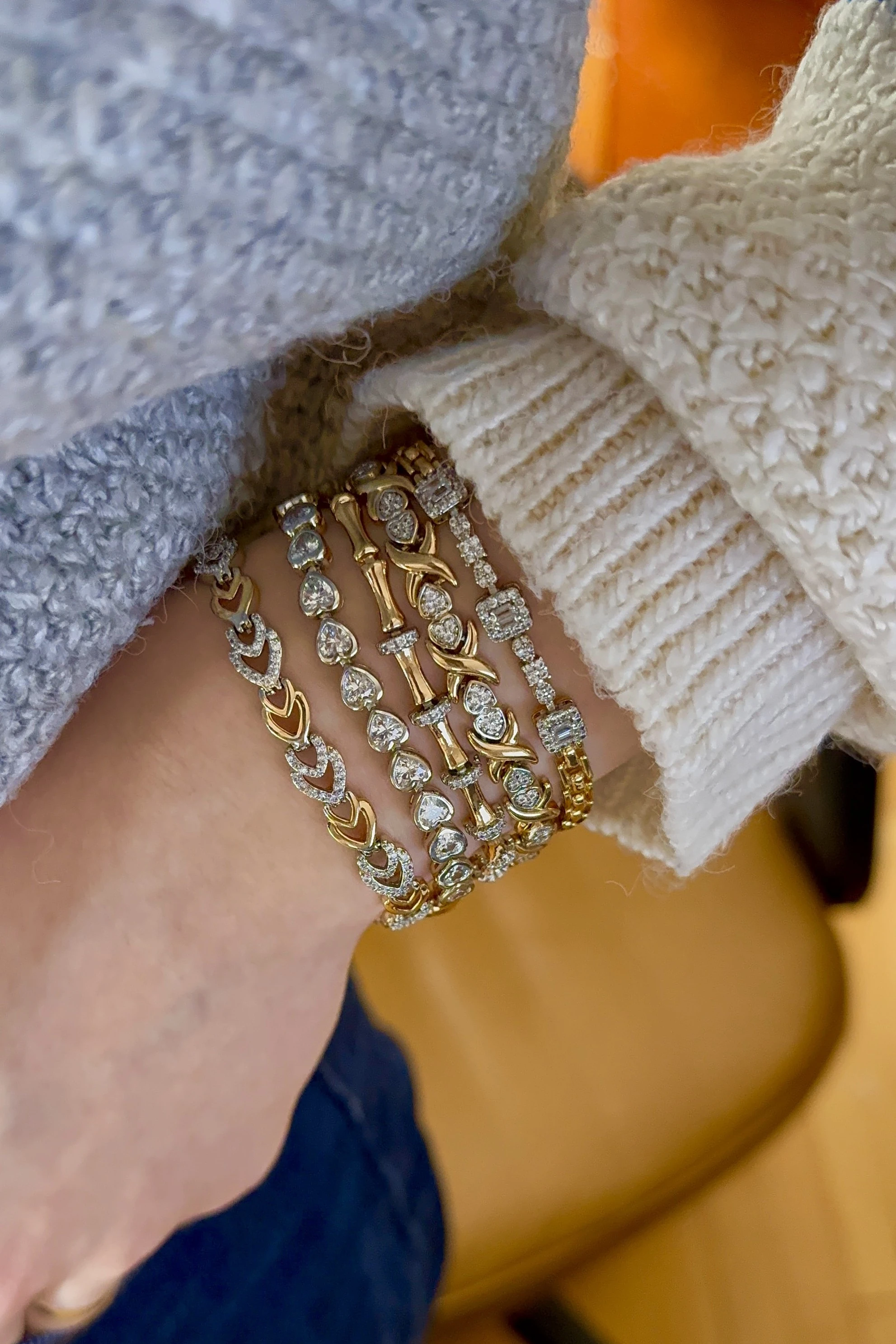 Shimmer Links Özel Seri Bileklik Kombini