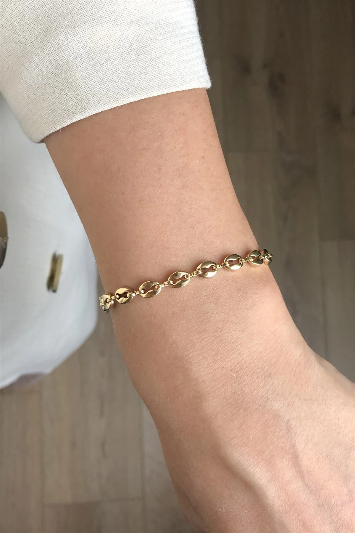 Düğme Çelik Bileklik-PK78205D