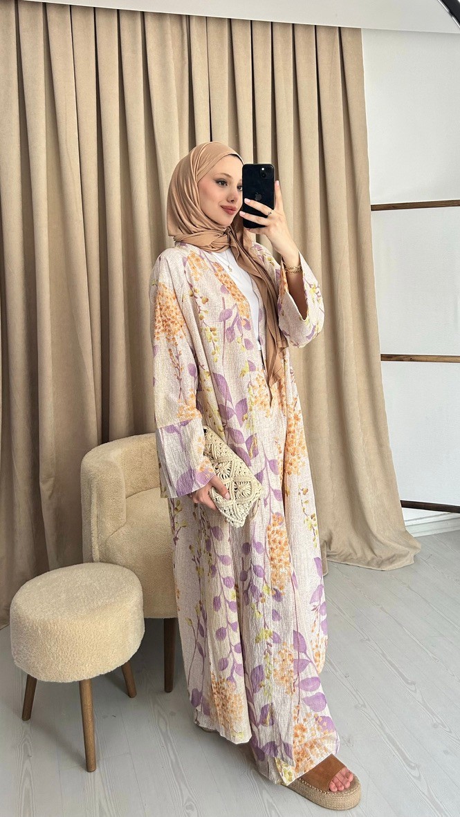 Bahar İkili Kimono Takım