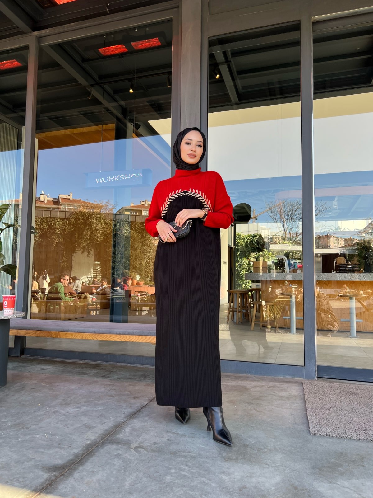 Helen Dress-Red Top