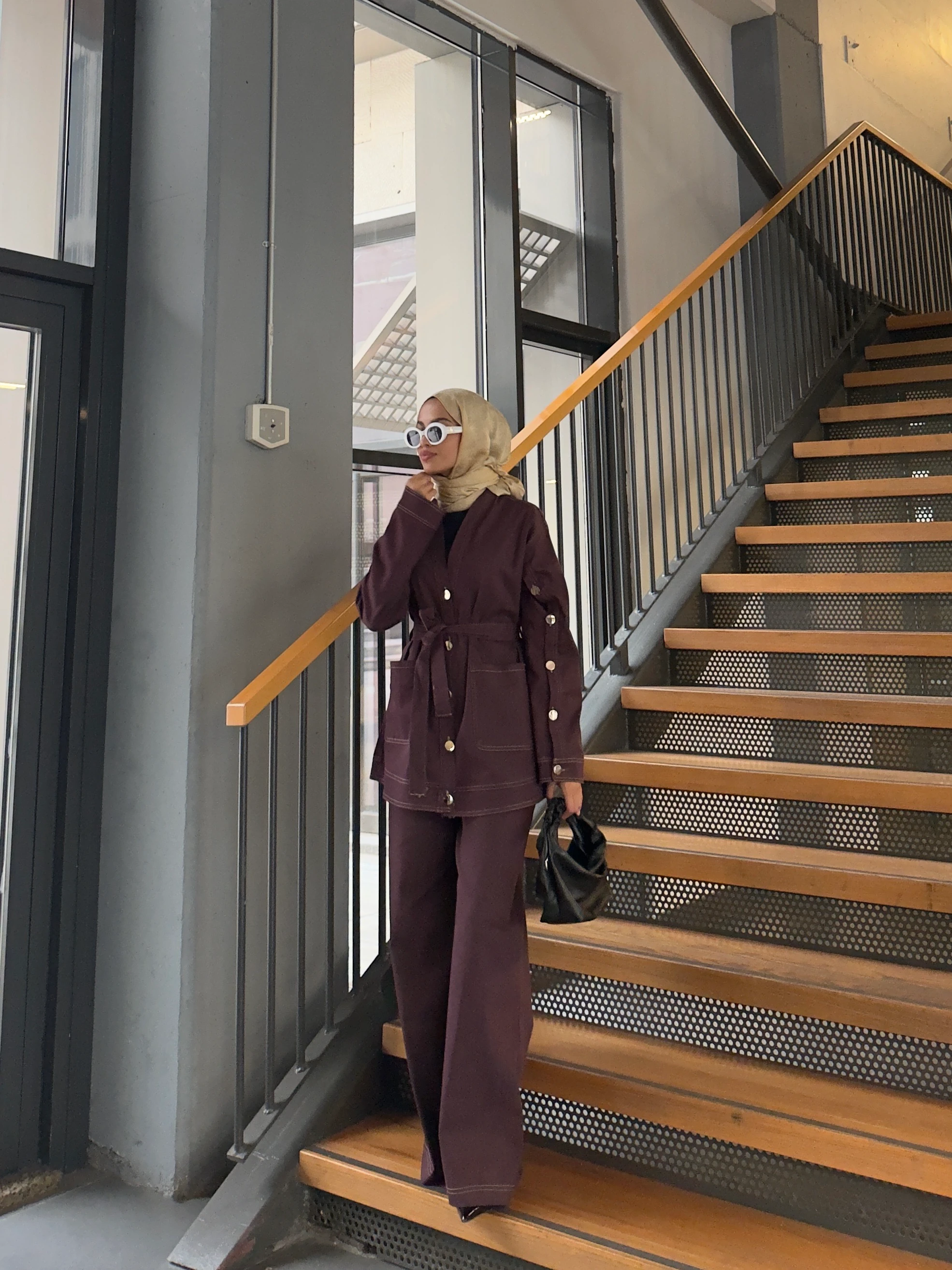 Aysima Denim Jacket & Pants Set