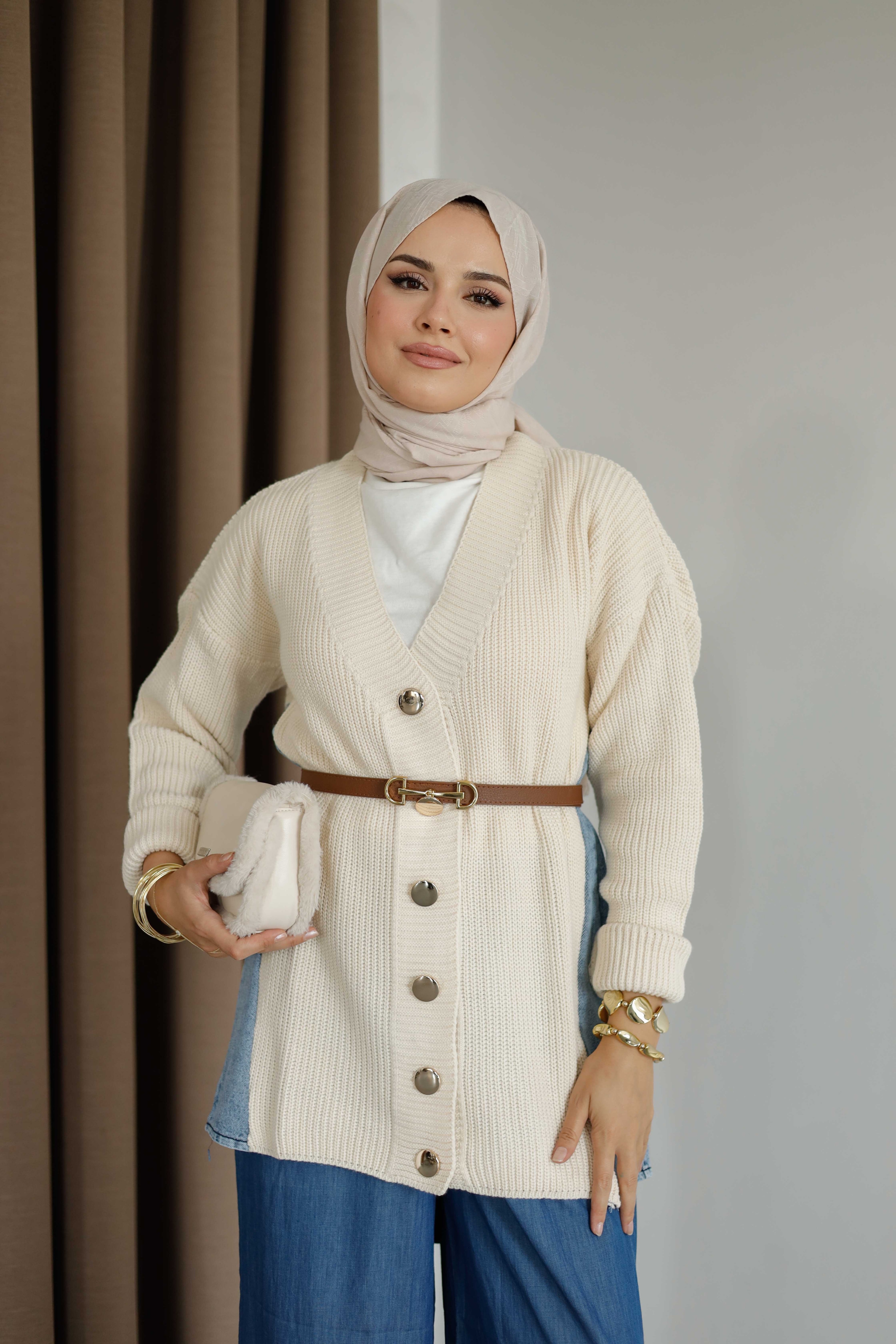 Lina Kot Detaylı Hırka