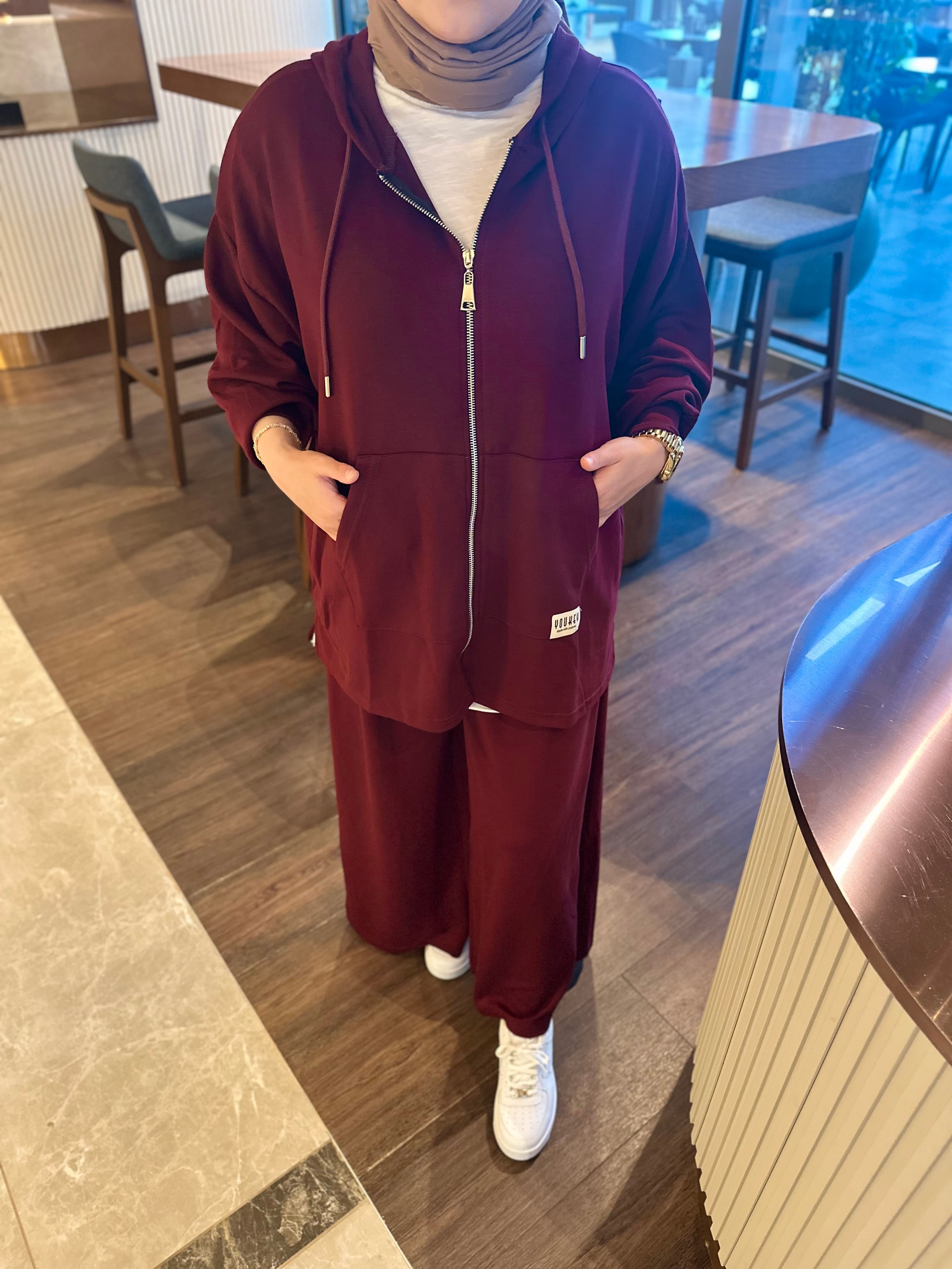 Oysho Zipped Tracksuit Set
