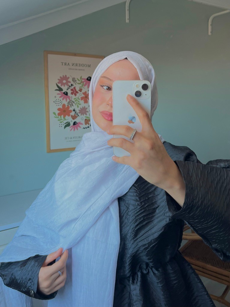Bamboo Shawl - White