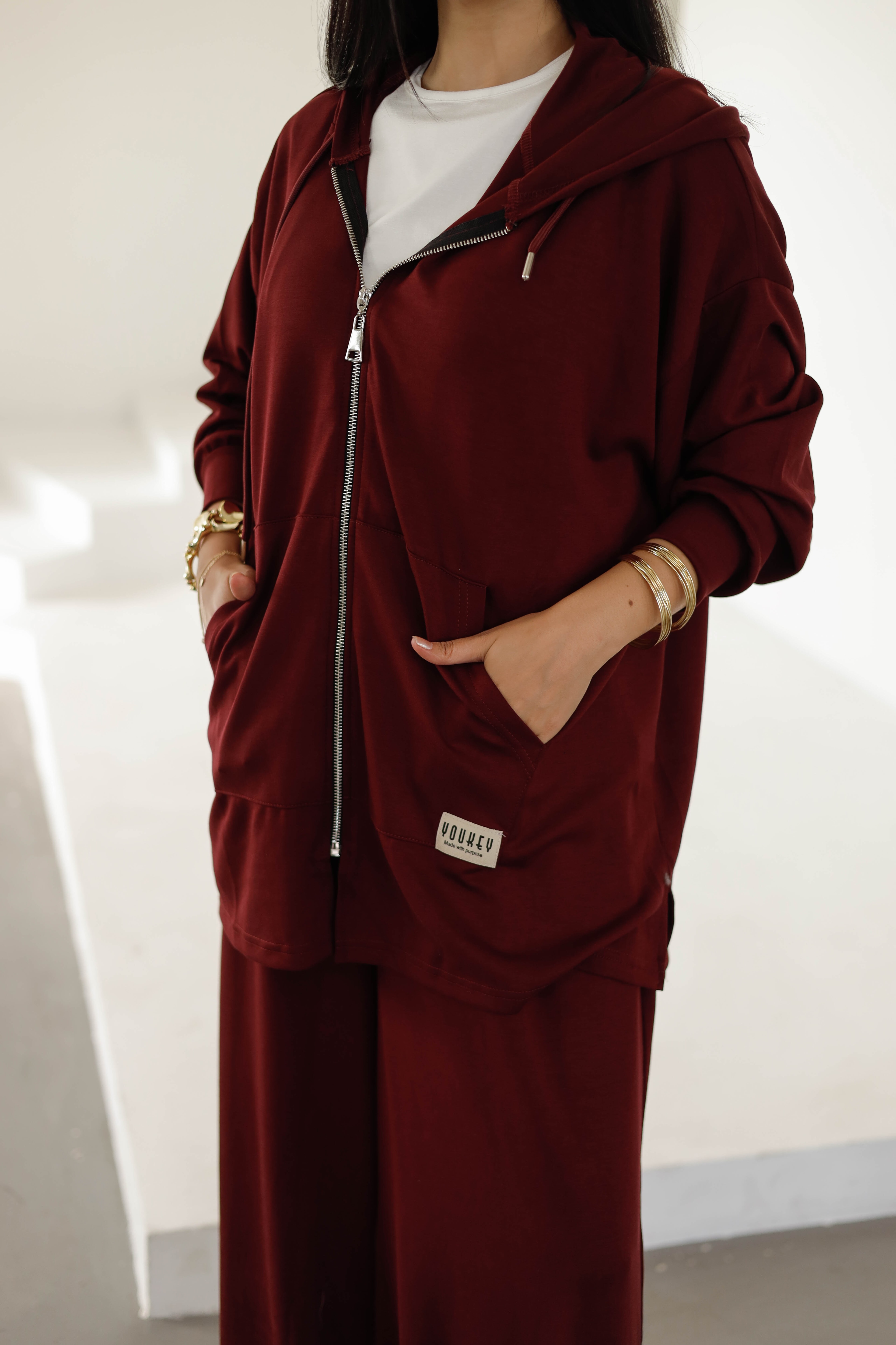 Oysho Zipped Tracksuit Set