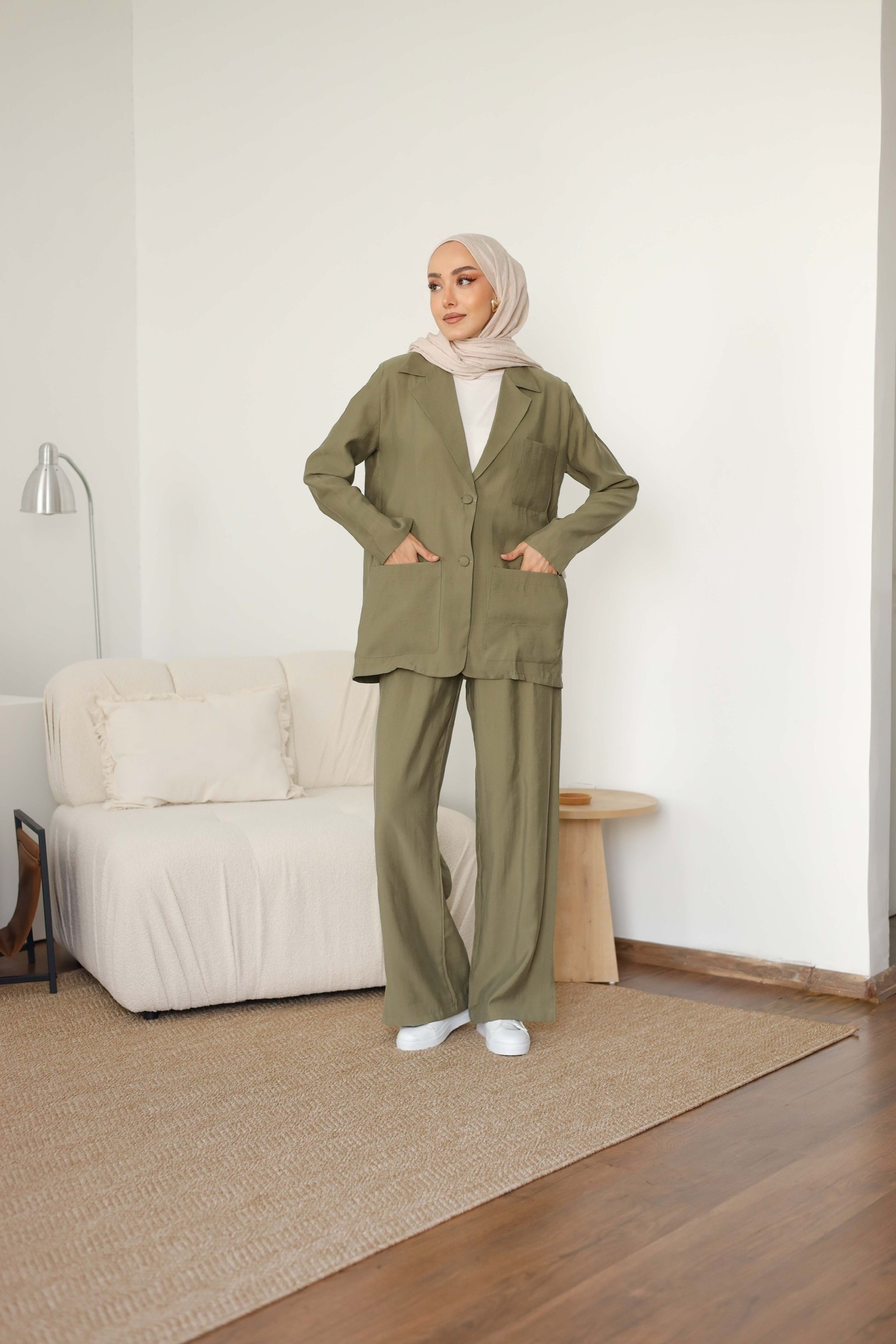 Terra Blazer Takım - Haki