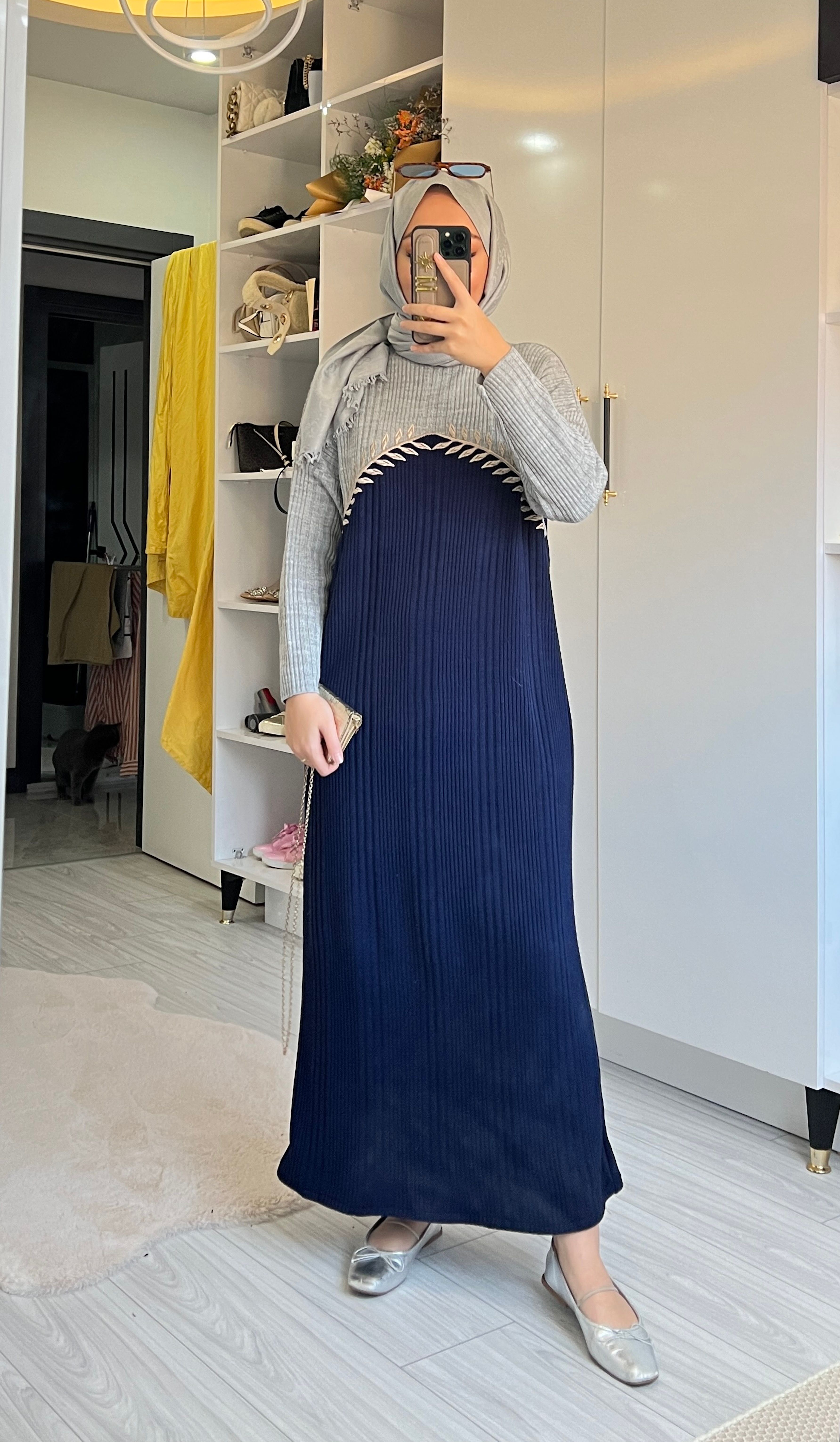 Helen Dress- Grey top