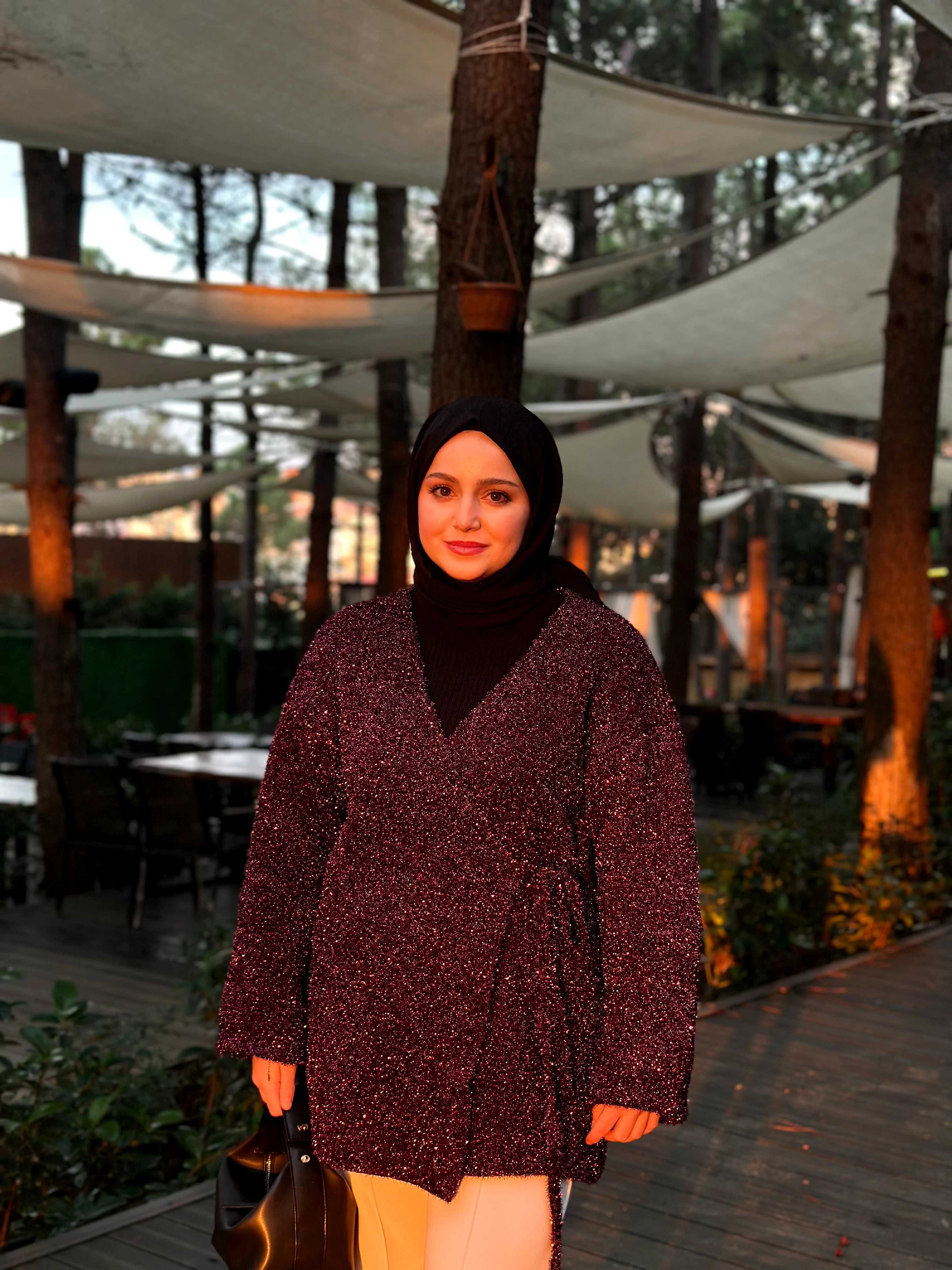 Eleni Simli Triko Hırka