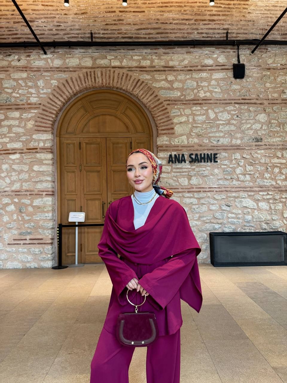 Şal Yaka Krep Takım