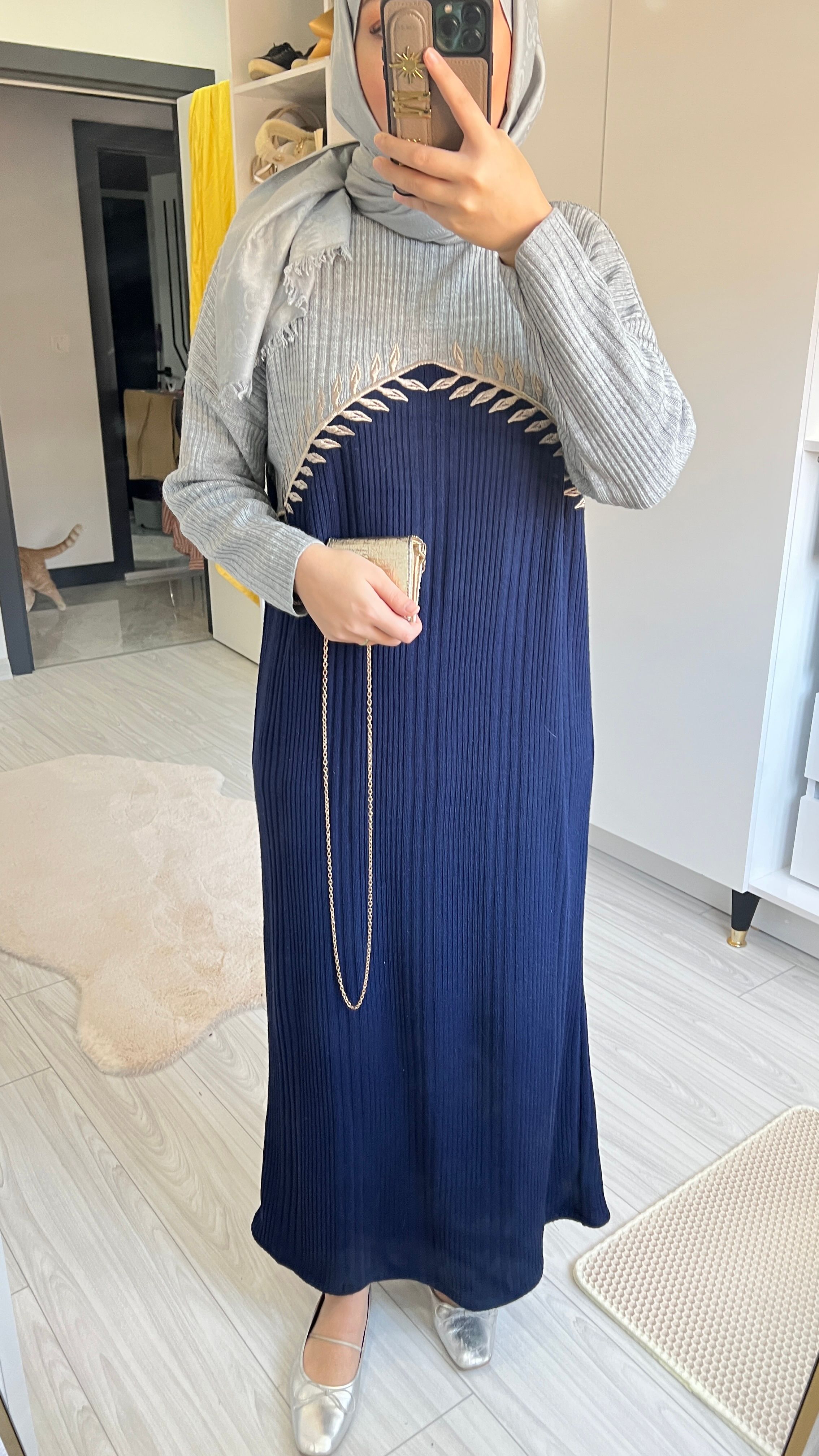 Helen Dress- Grey top