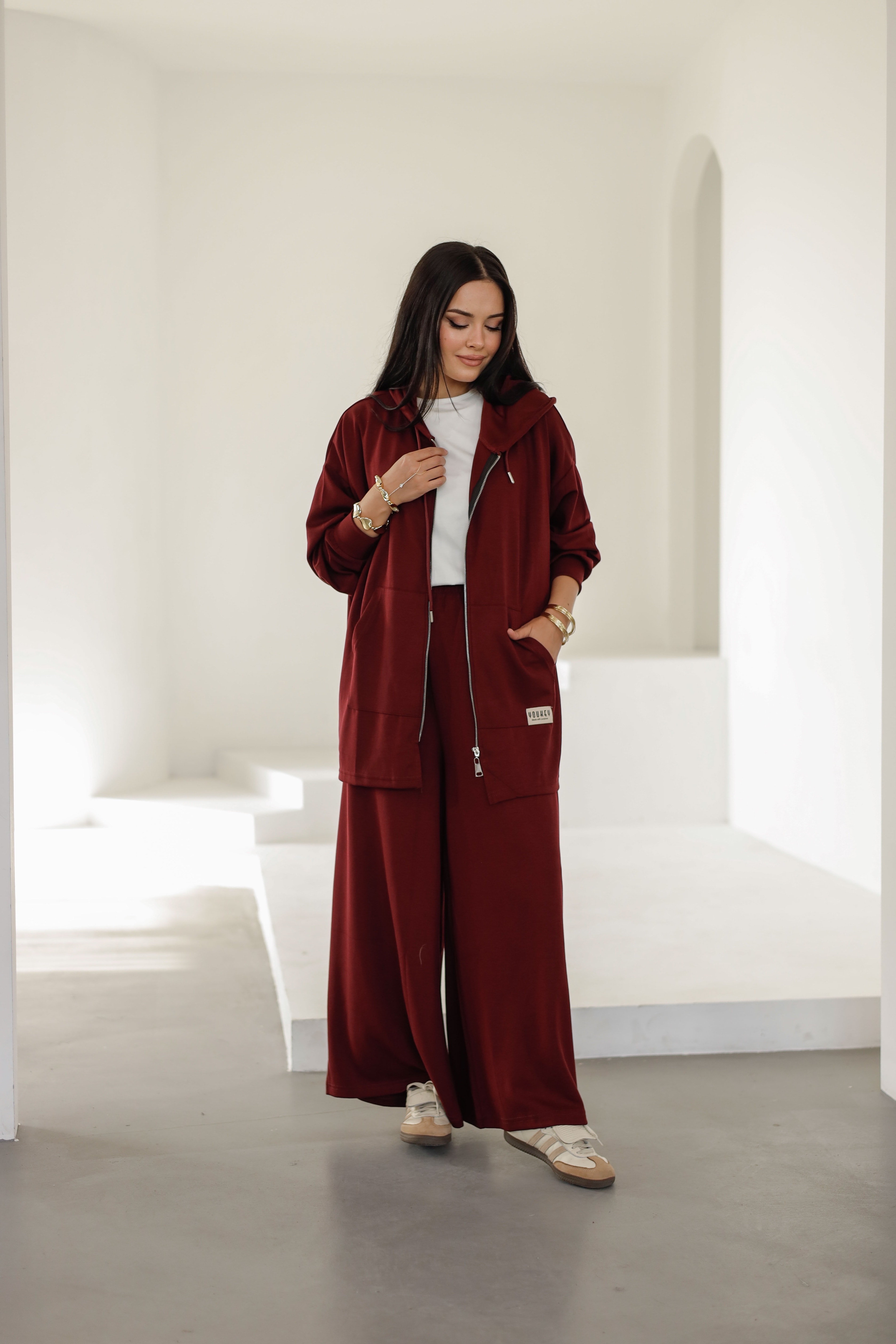 Oysho Zipped Tracksuit Set