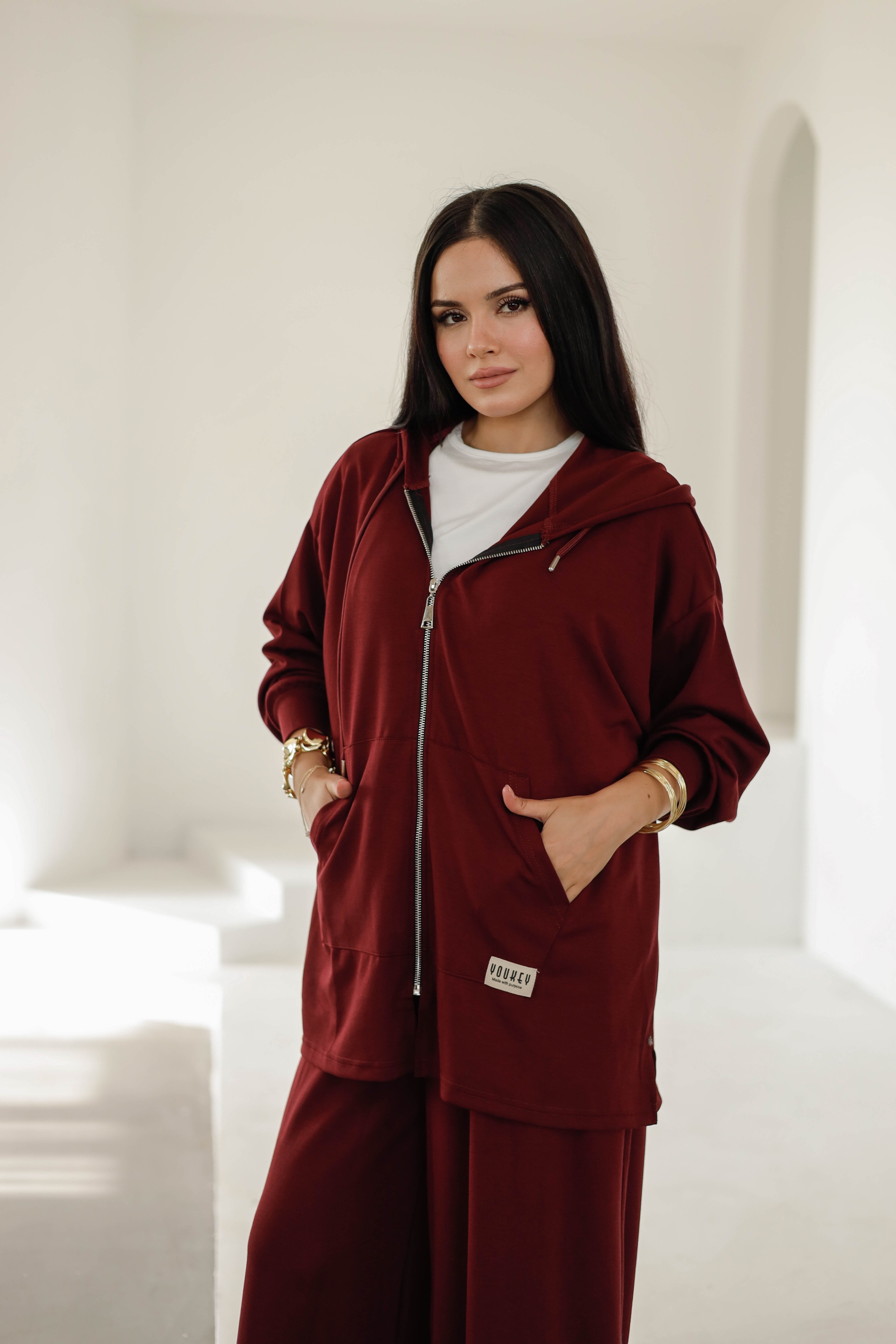 Oysho Zipped Tracksuit Set