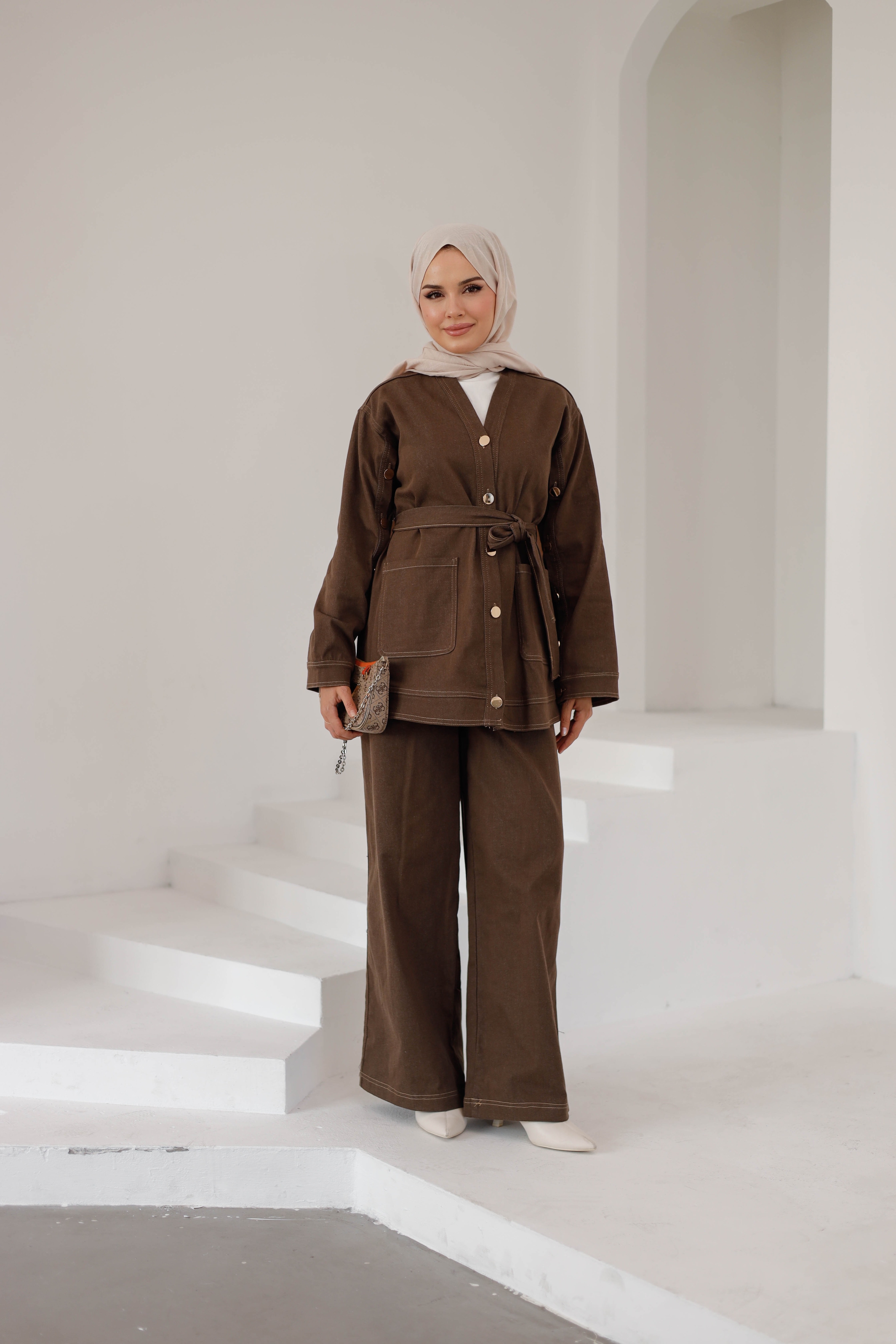 Aysima Kot Ceket Pantolon Takım