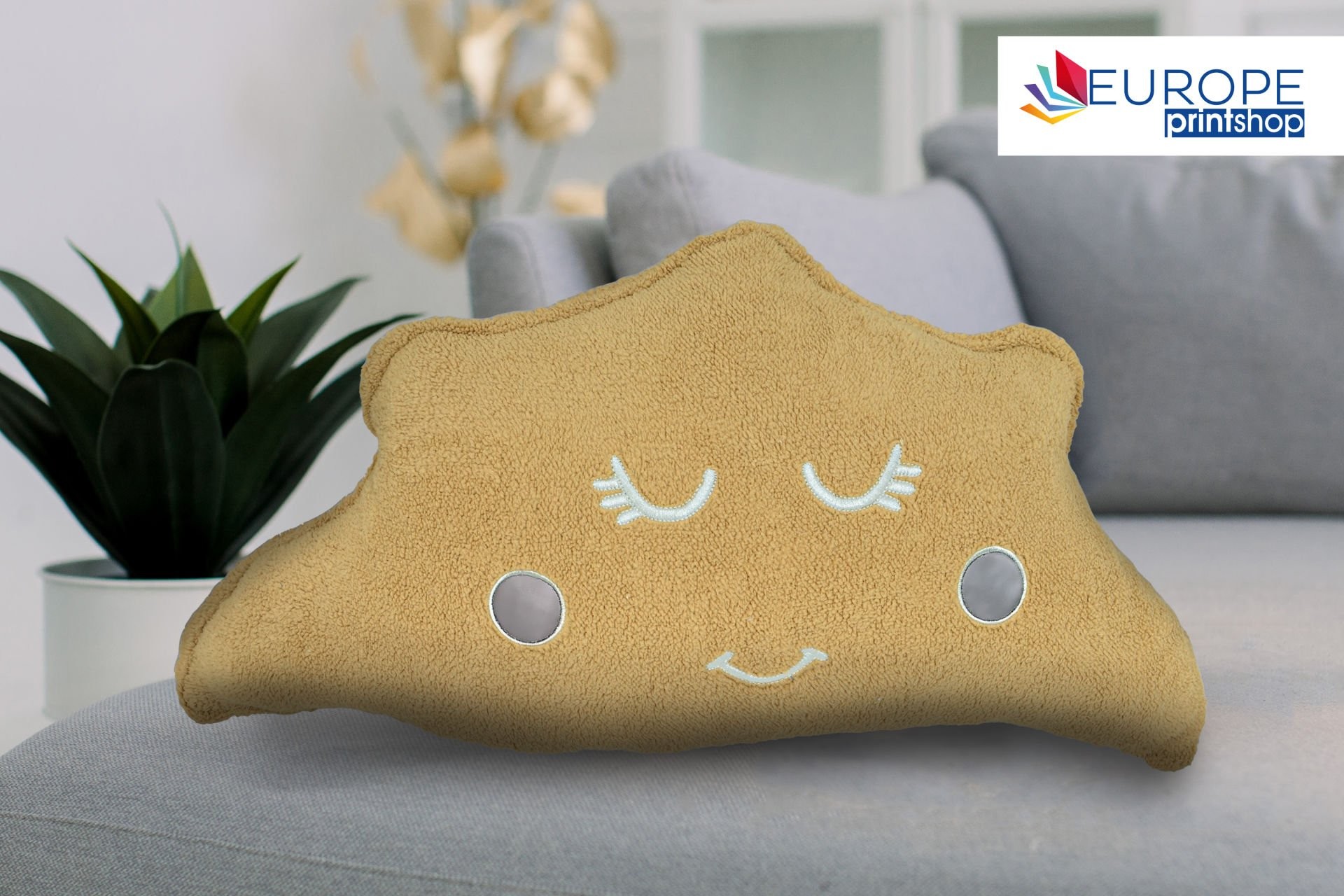 EUROPE PRINT SHOP Plush Decorative Cloud Pillow Toy